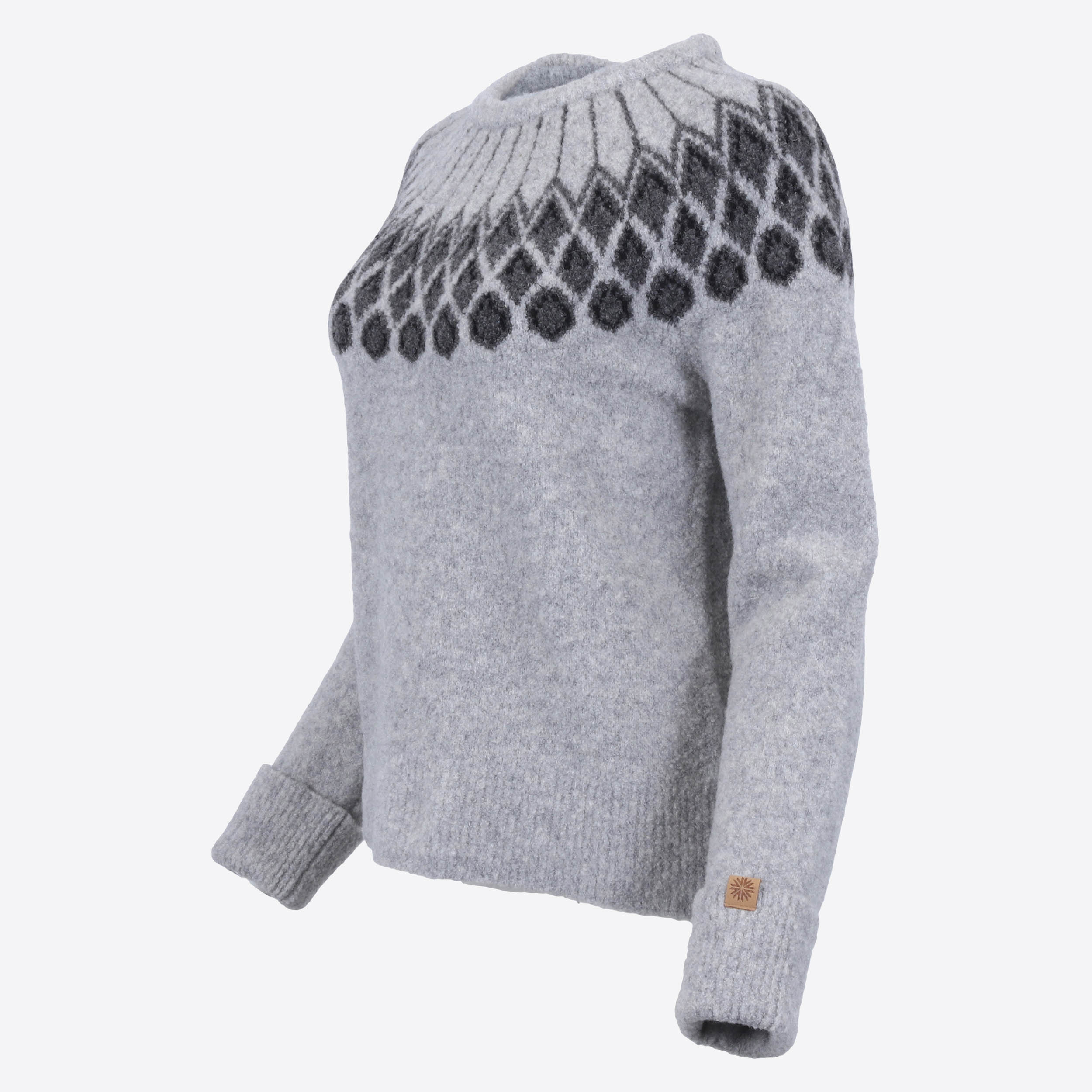 Þjórsárver Wollmischung Leichter Pullover