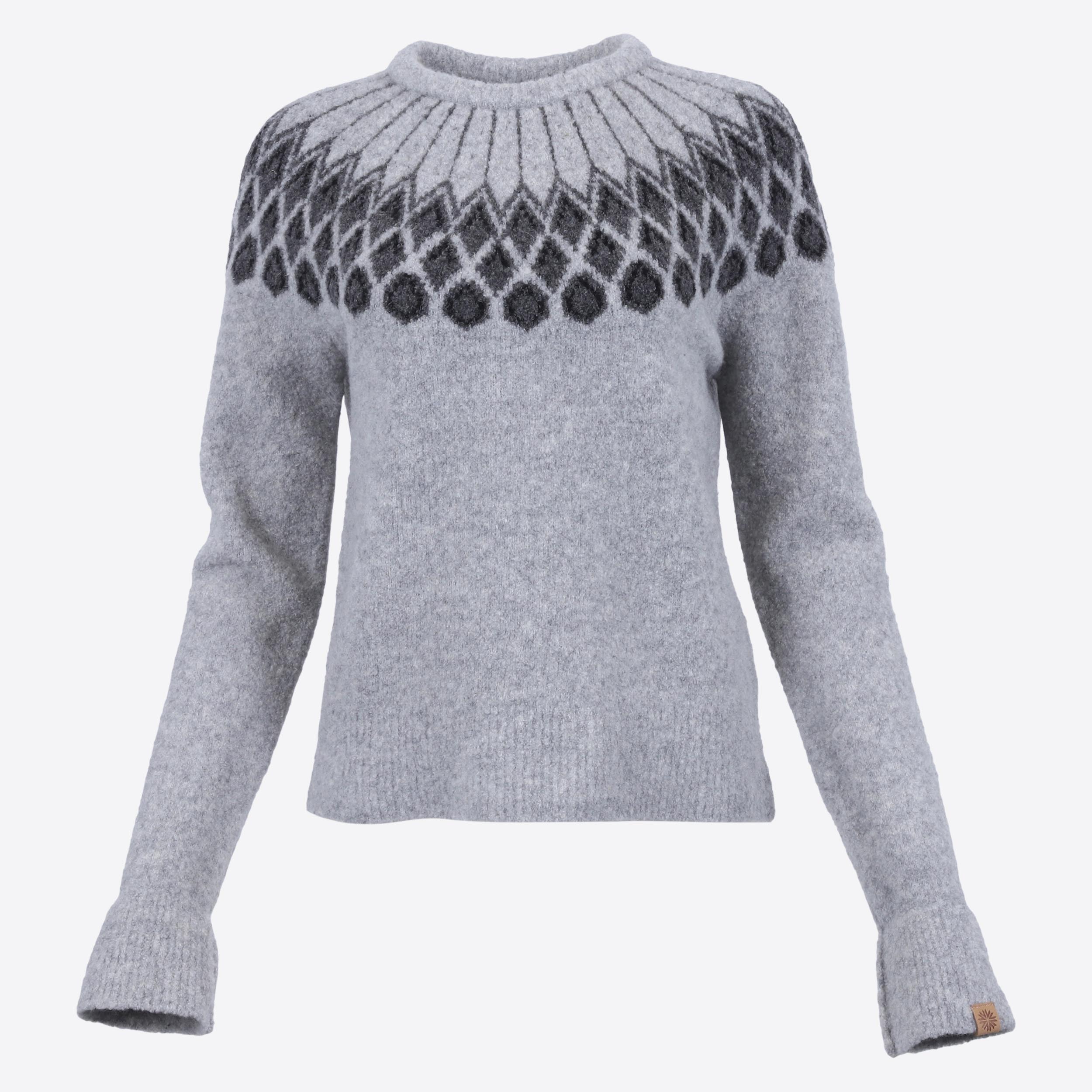 Þjórsárver Wollmischung Leichter Pullover