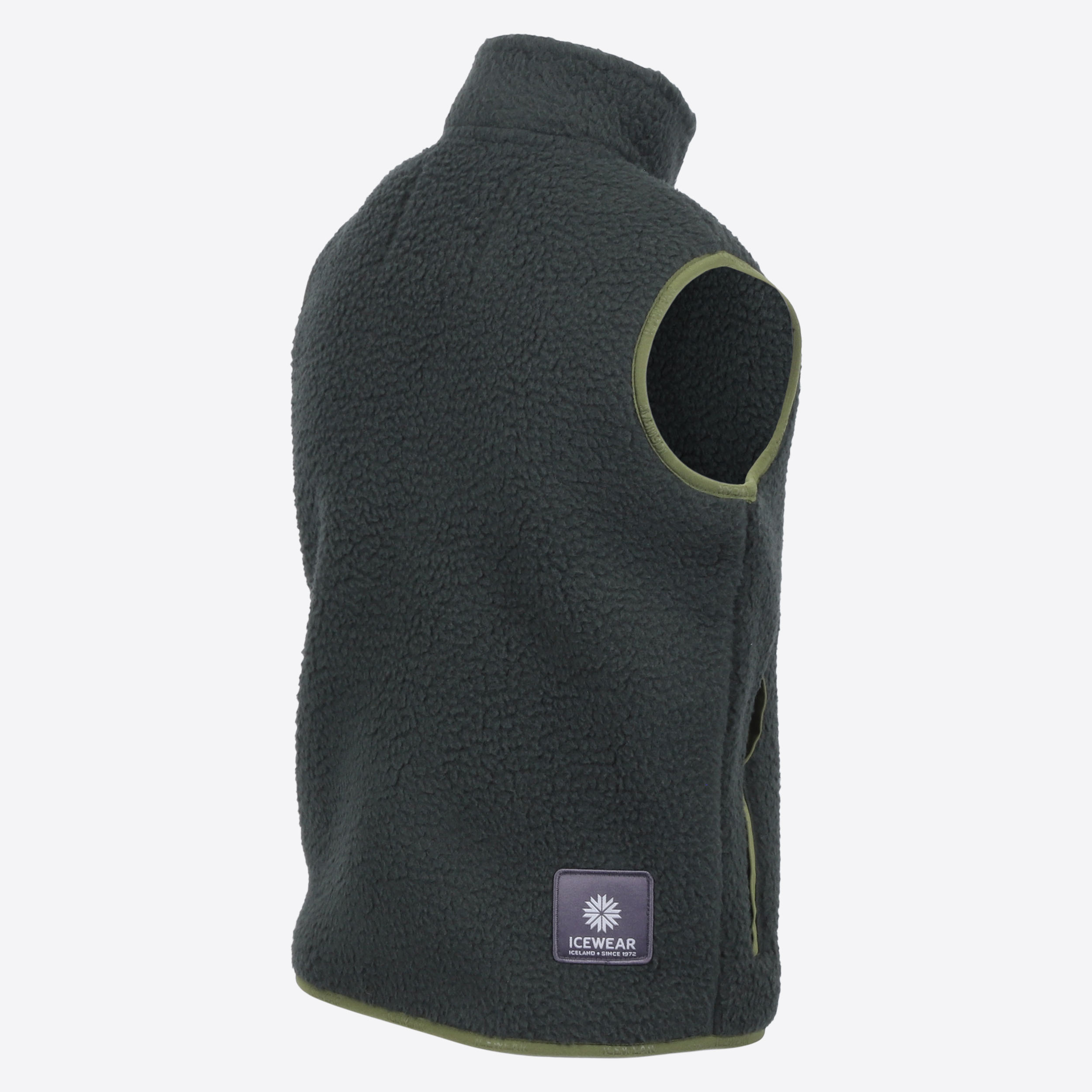 Mosar barna vesti úr flís