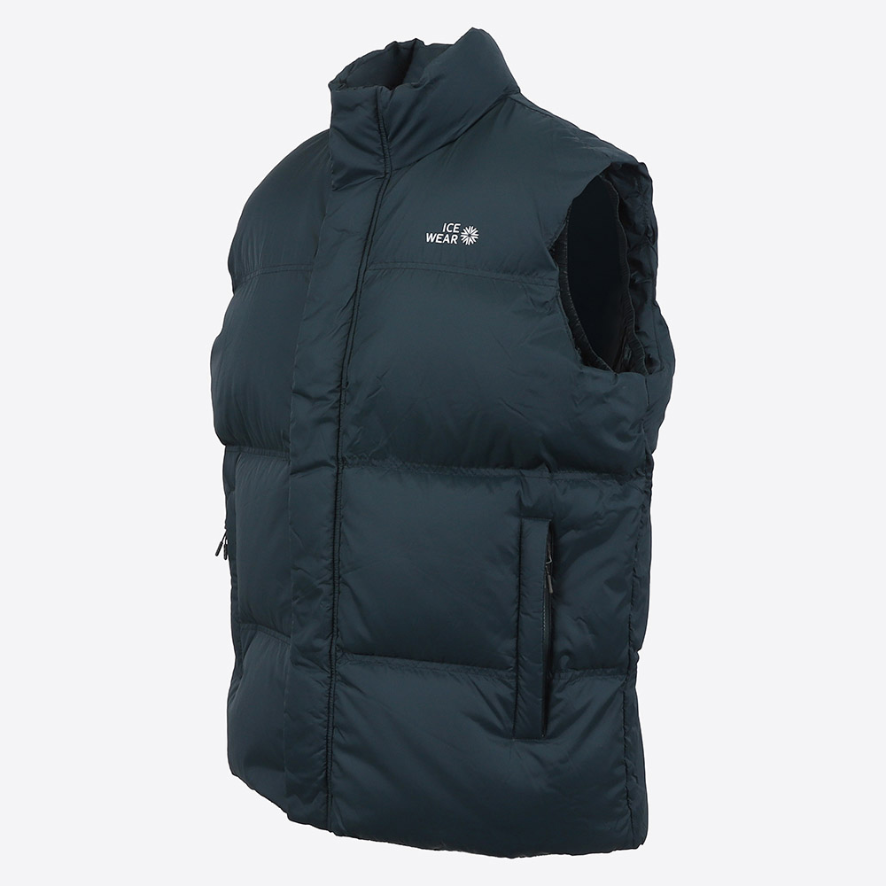 Hruni doudoune sans manches en duvet 