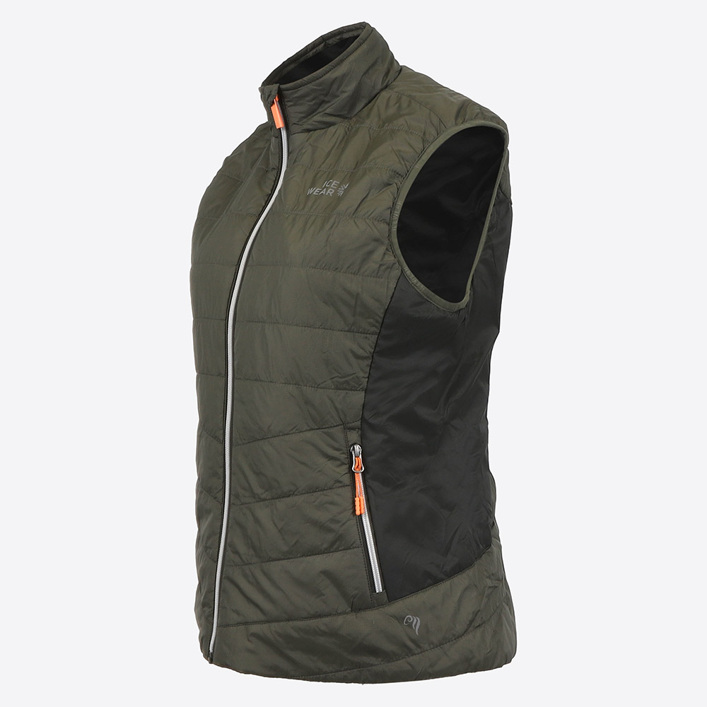 Jökulsá veste sans manches isolante de laine