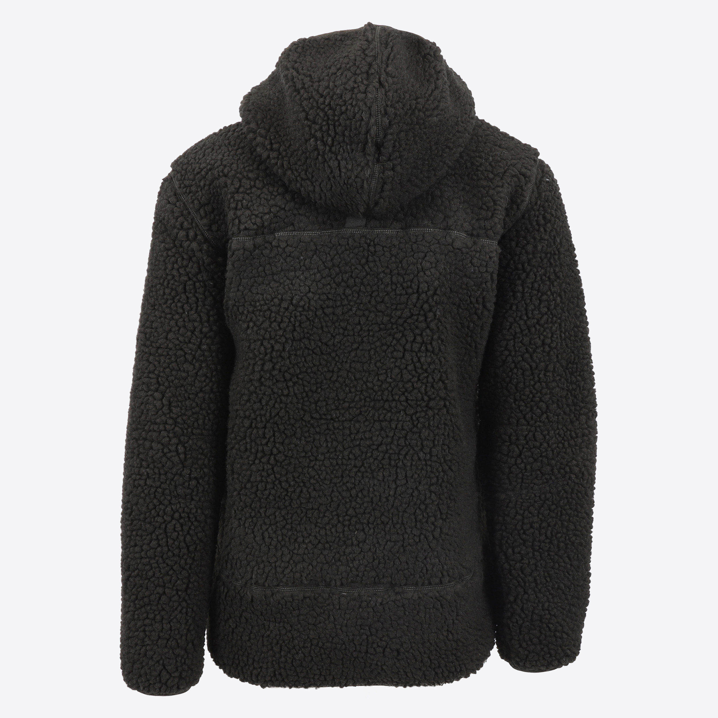 Hergilsey sherpa wool fleece jacket
