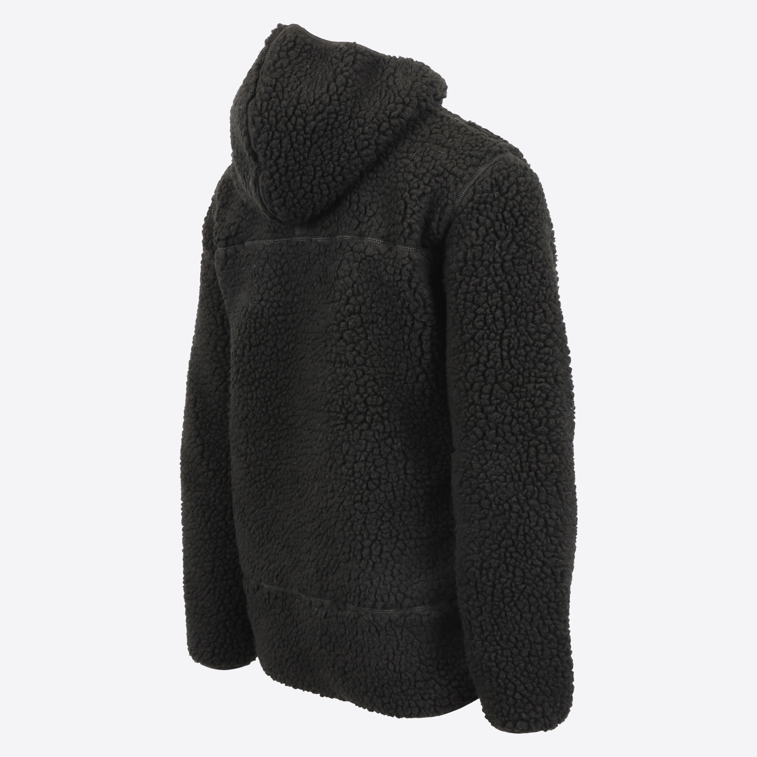 Hergilsey sherpa wool fleece jacket