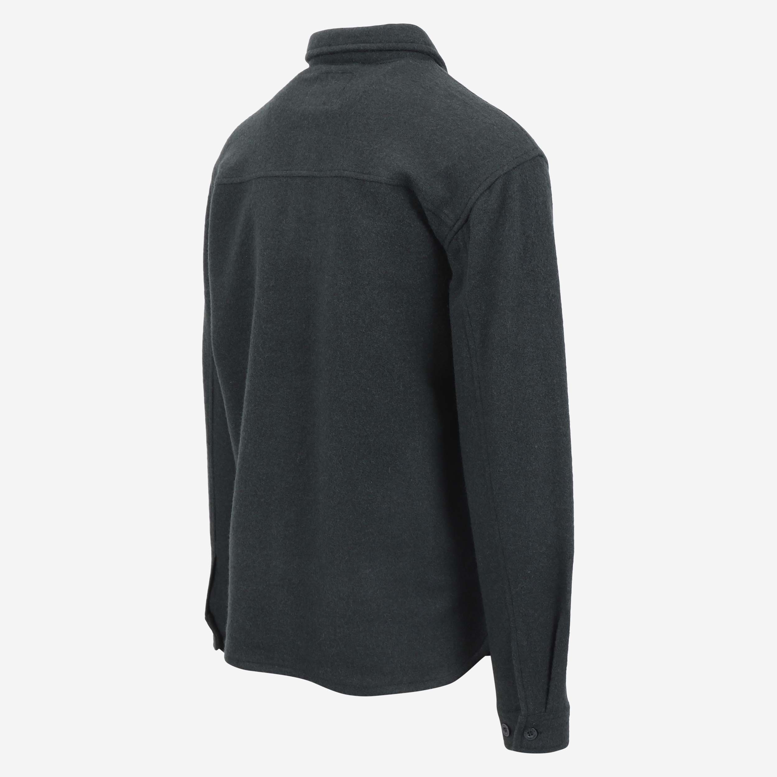 Skógarás wool fleece shacket 