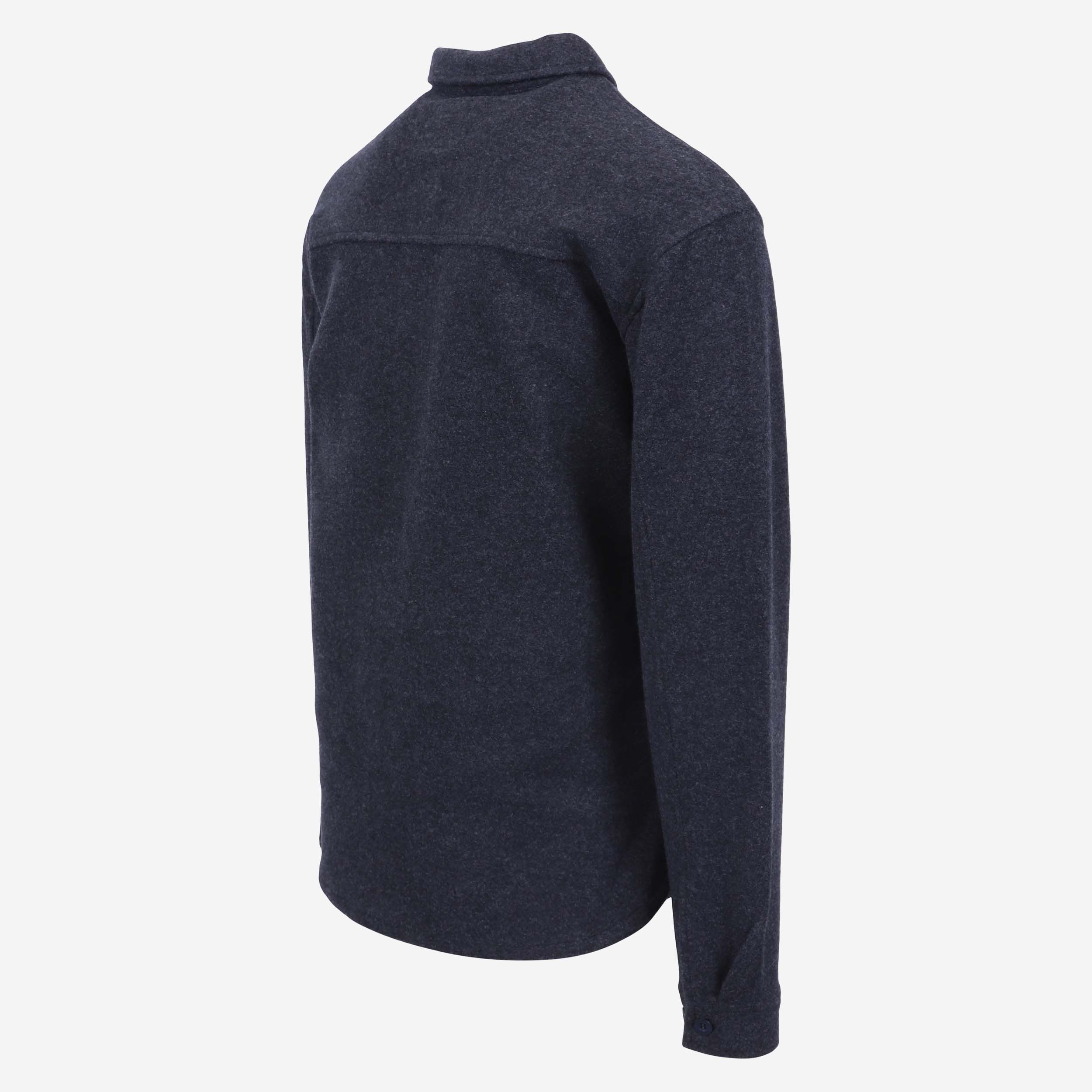 Skógarás wool fleece shacket 