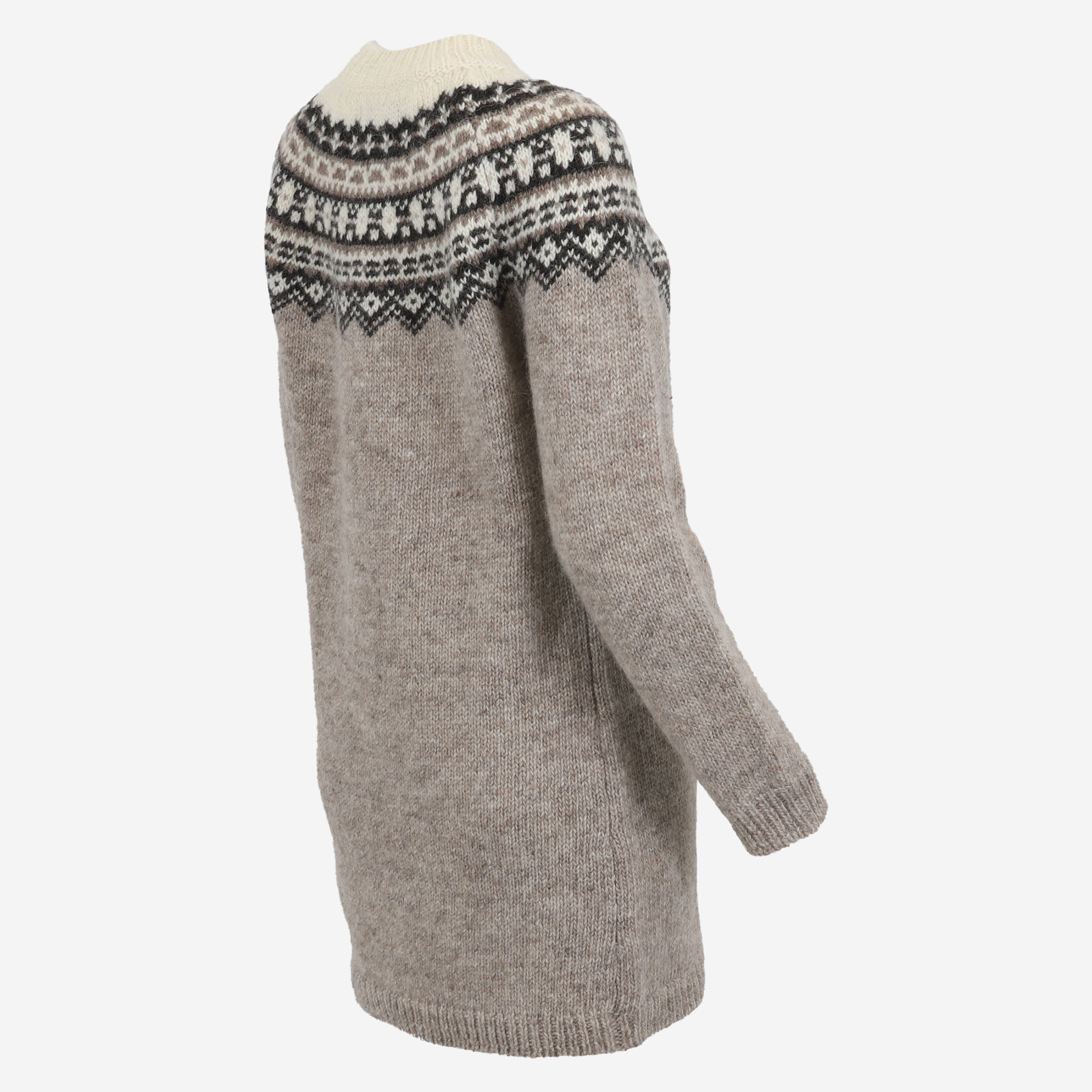 Fróðný long wool sweater 