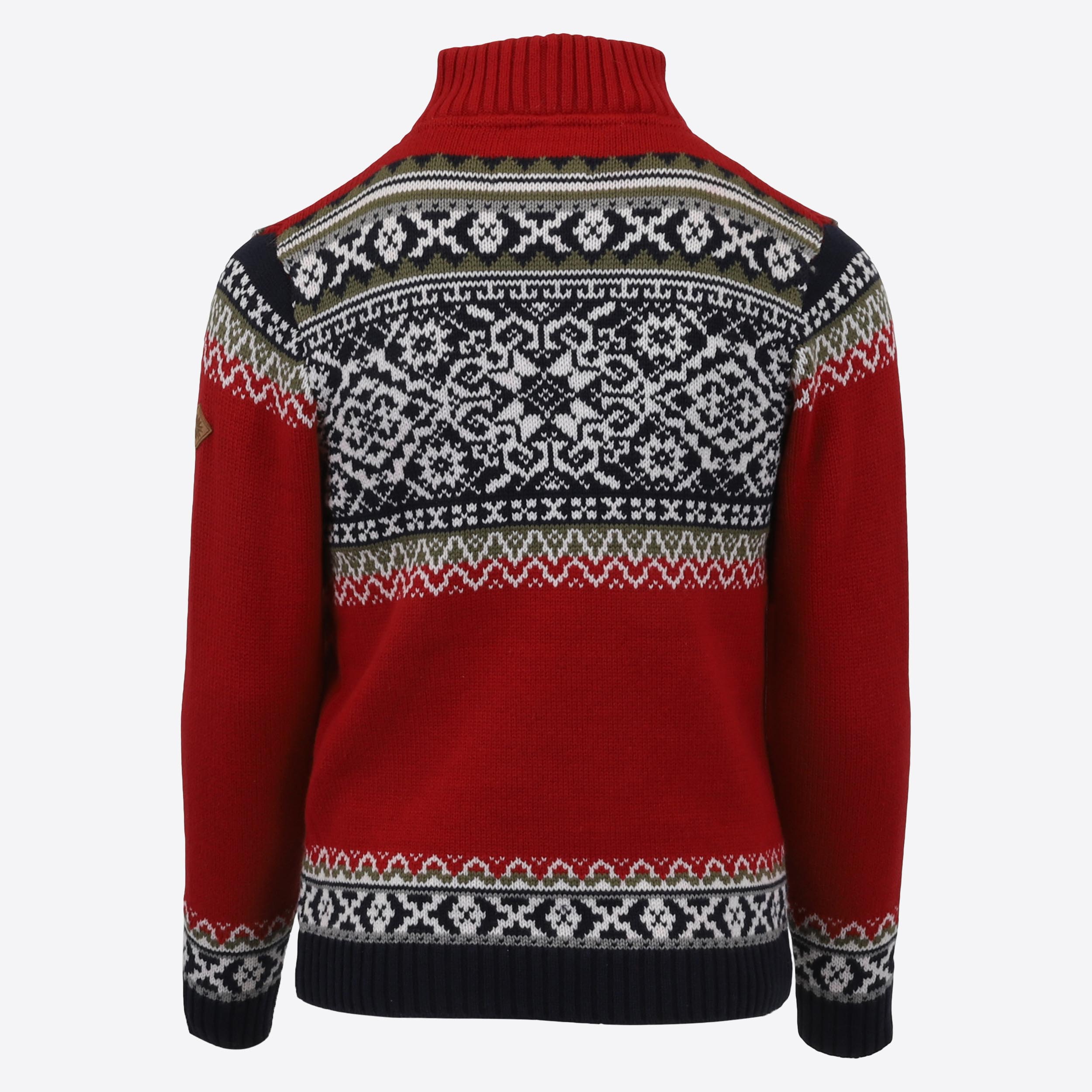 Oslo kids sweater with Norwegian patterns