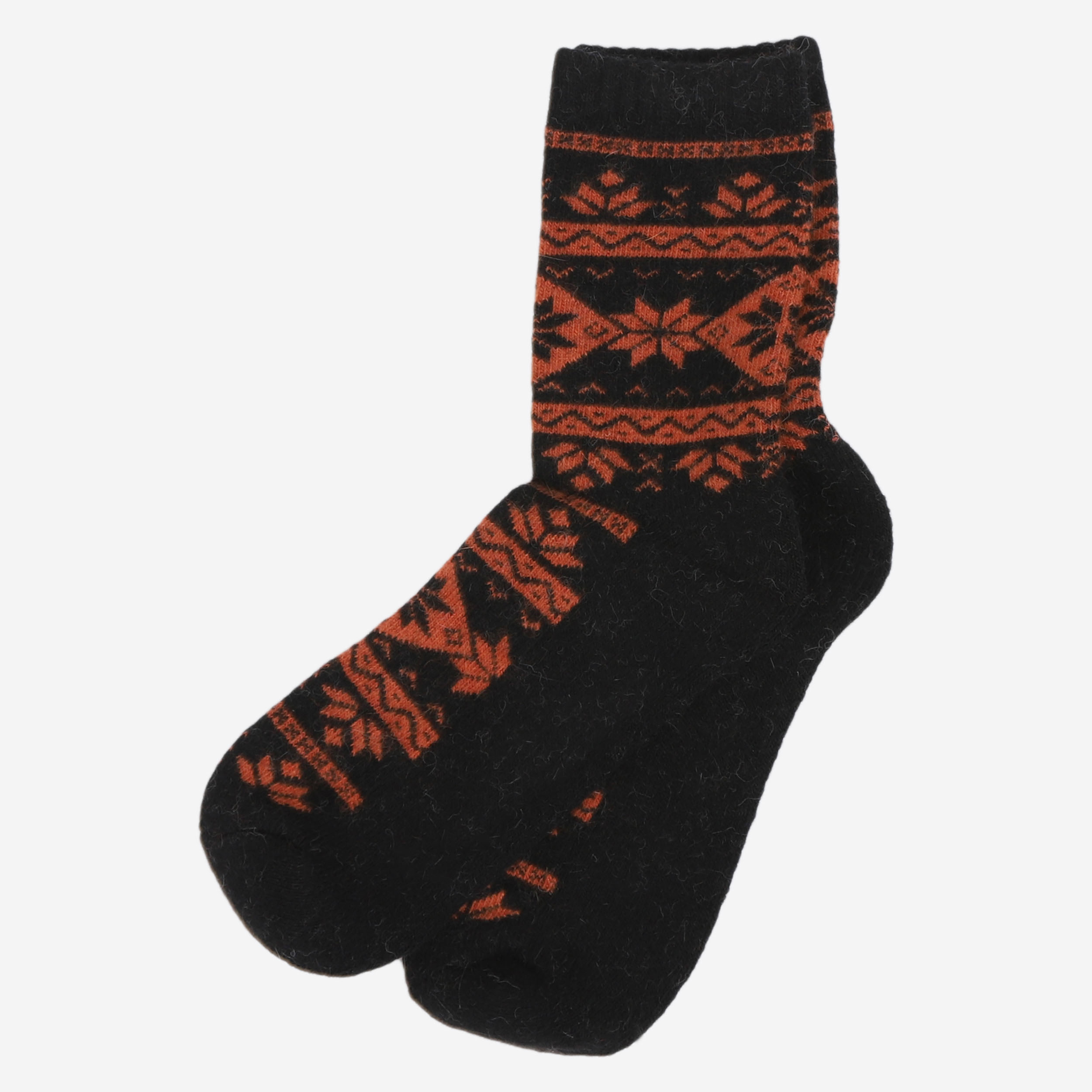 Loðmundur Angora wool blend socks