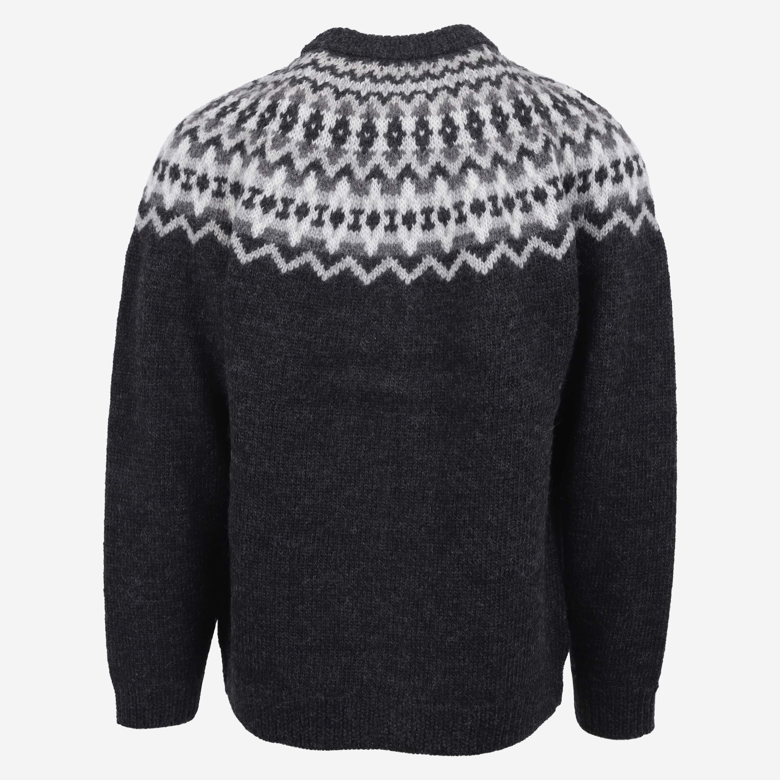 Snorralaug Wollstrickjacke mit Reissverschluss