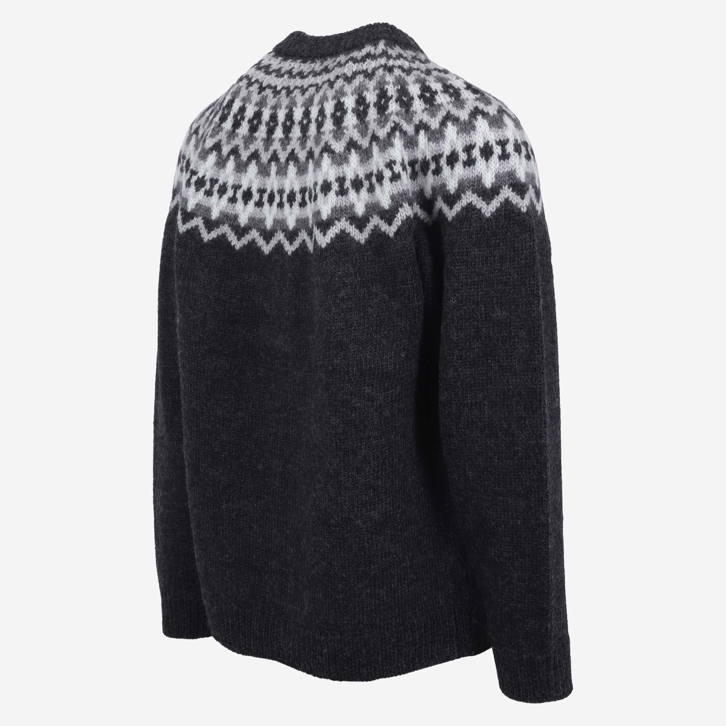 Snorralaug Wollstrickjacke mit Reissverschluss