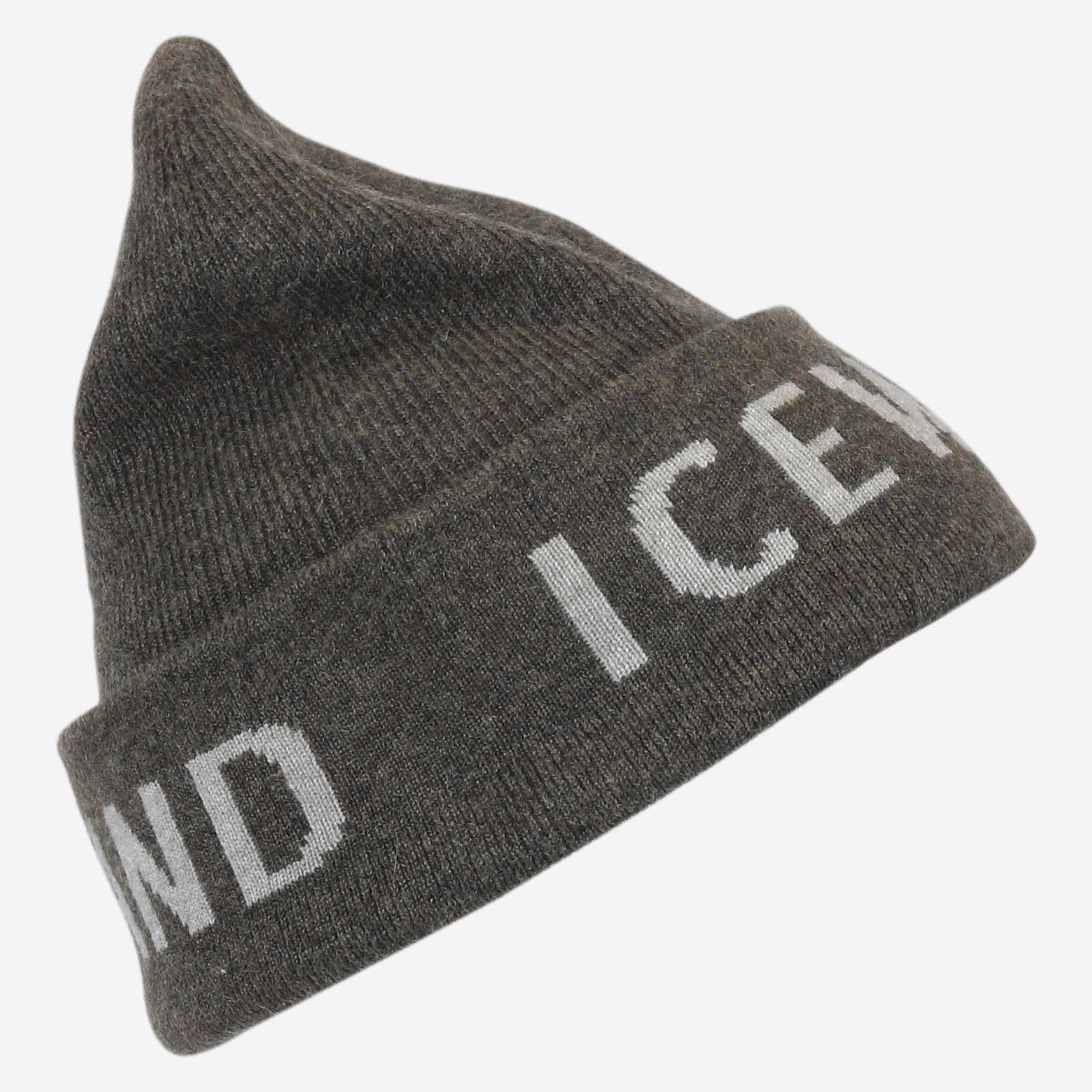 Nesjahraun húfa úr endurunnu efni