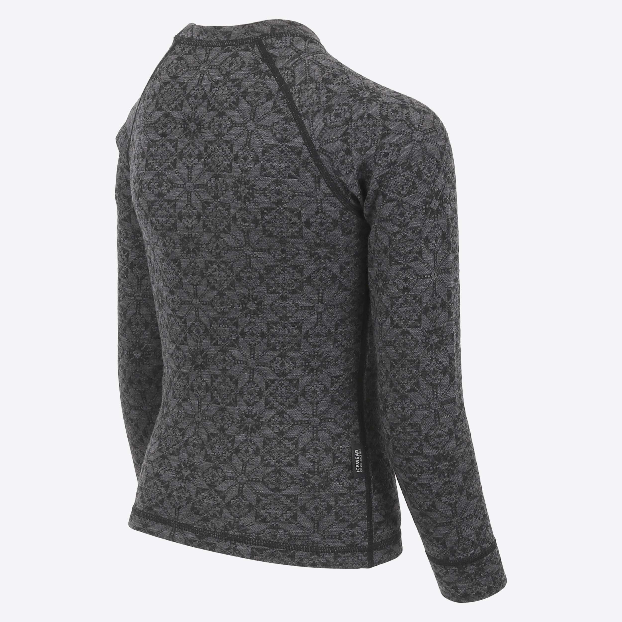 Hvítanes merino barna-ullarbolur