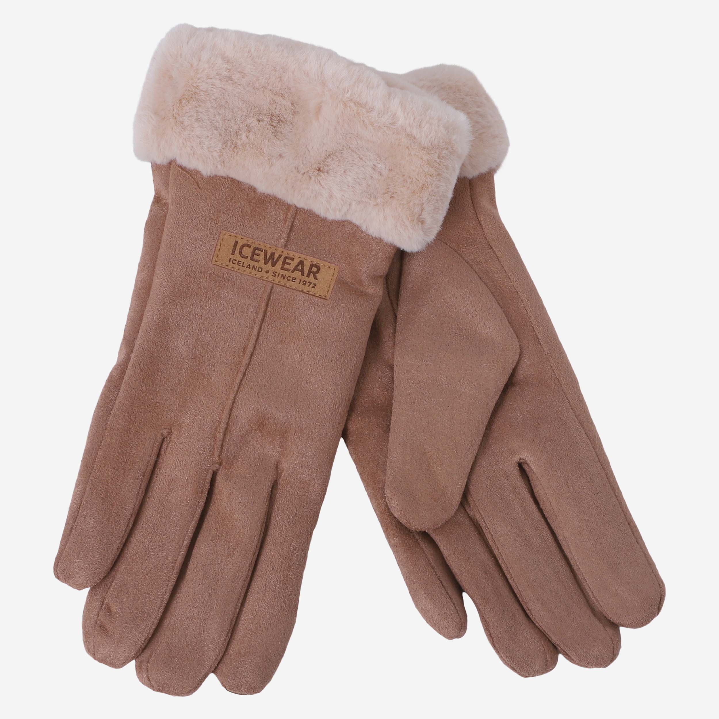 Suede soft gloves
