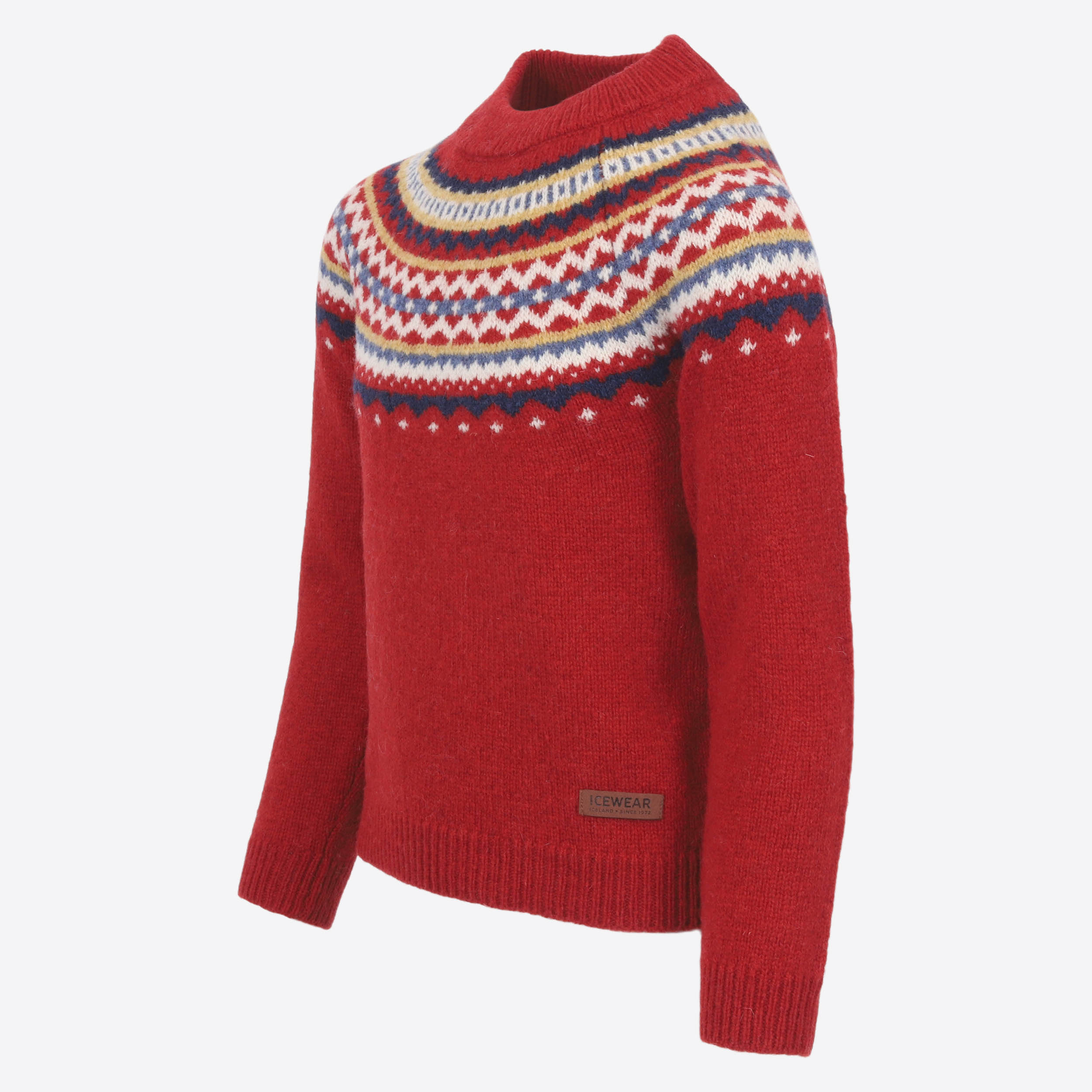 Dyngjufjöll Nordic pattern wool sweater