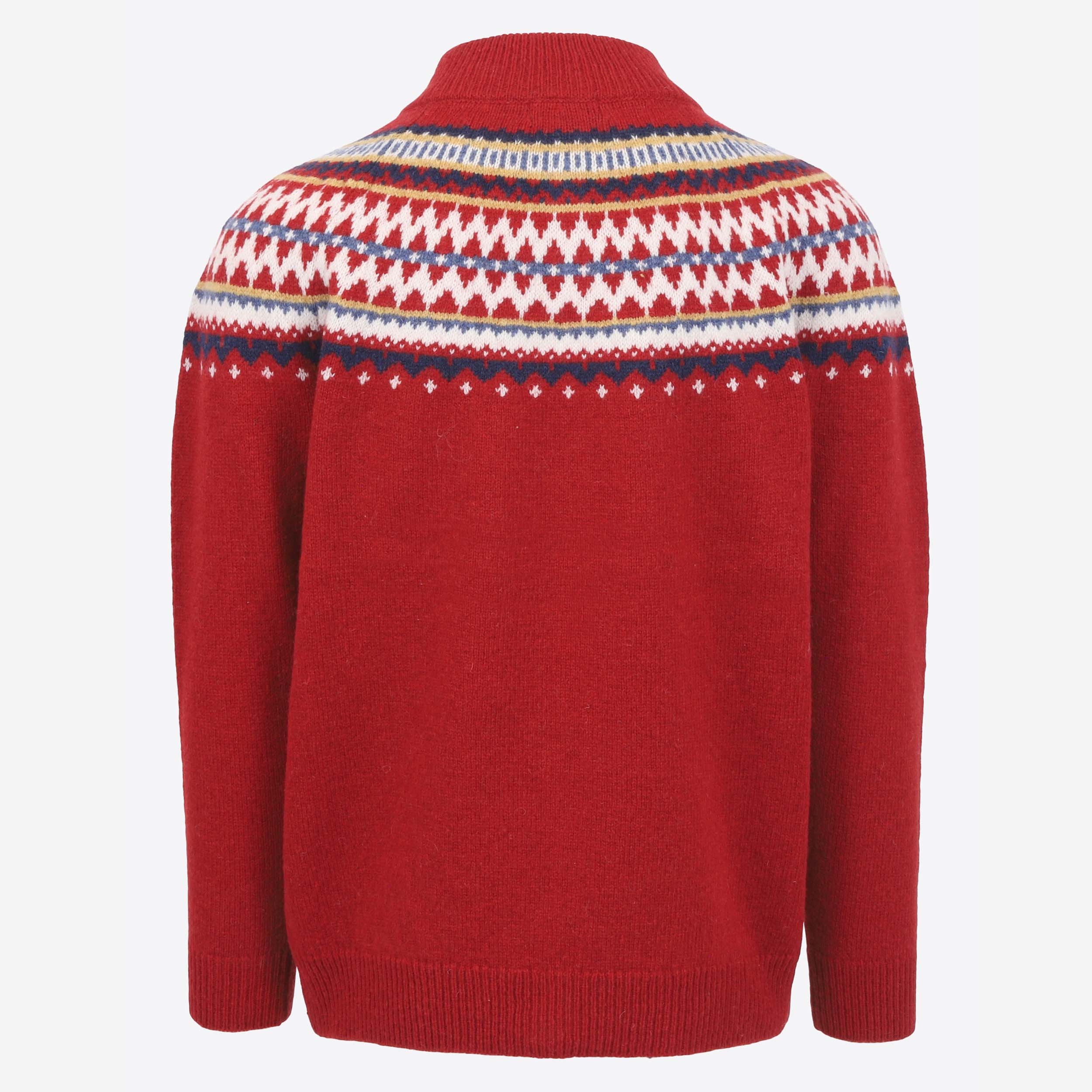 Dyngjufjöll half buttoned wool jumper 