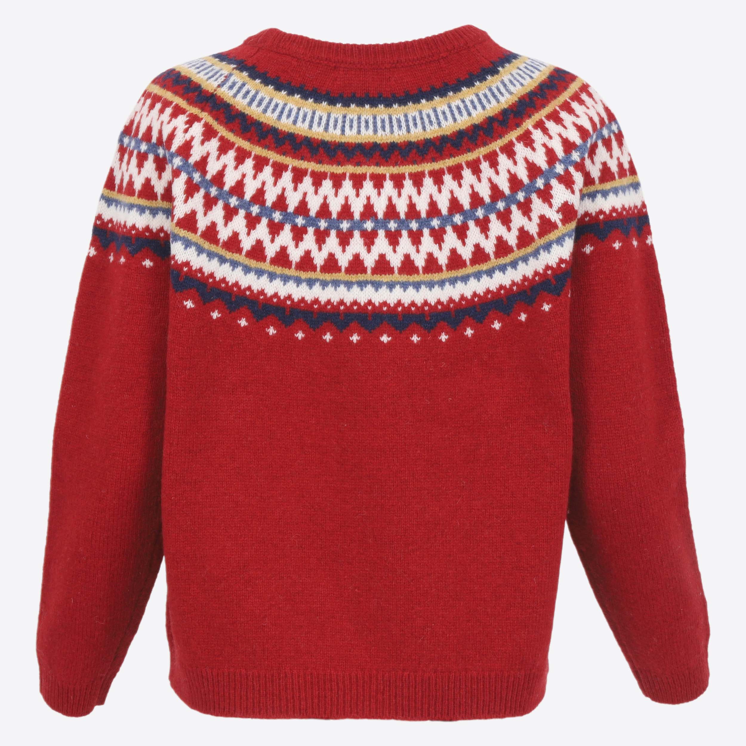 Dyngjufjöll wool Nordic sweater 