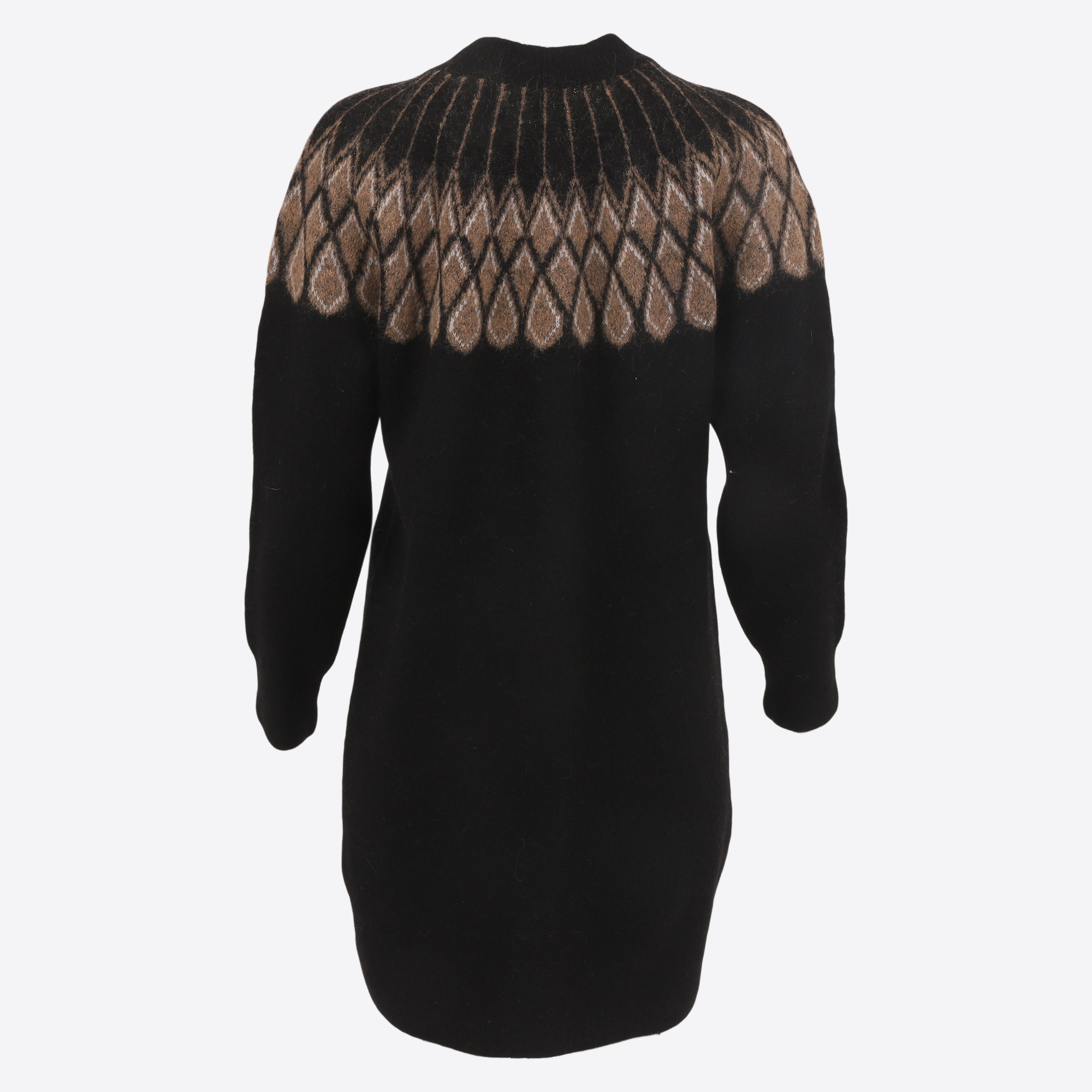 ÁSBYRGI síð mohair ullarpeysa