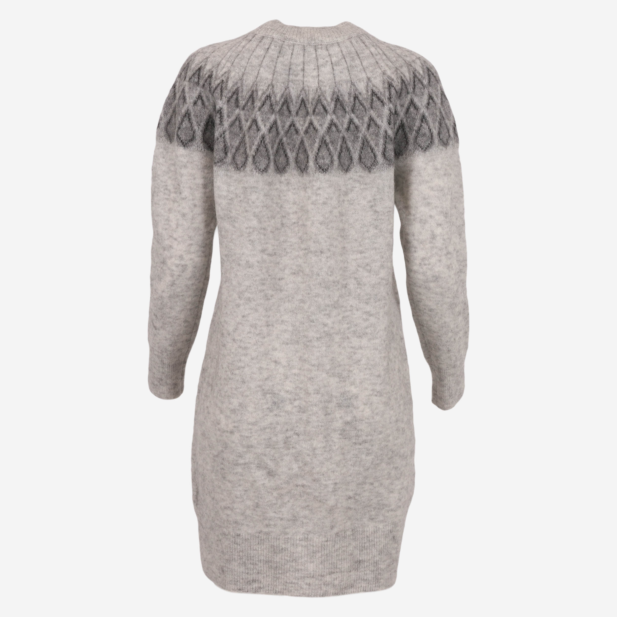 Ásbyrgi long wool mohair blend cardigan 