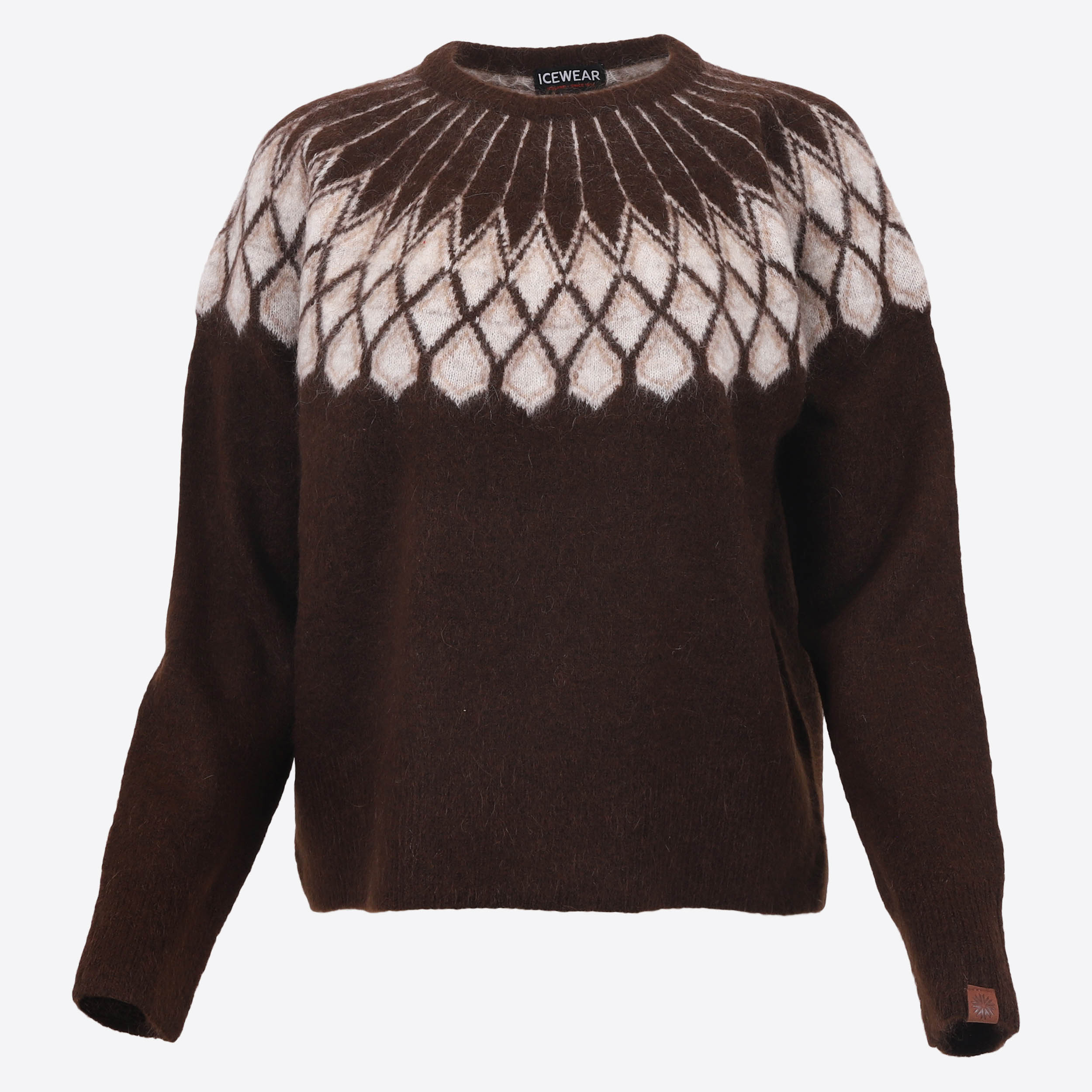 Ásbyrgi mohair wool sweater