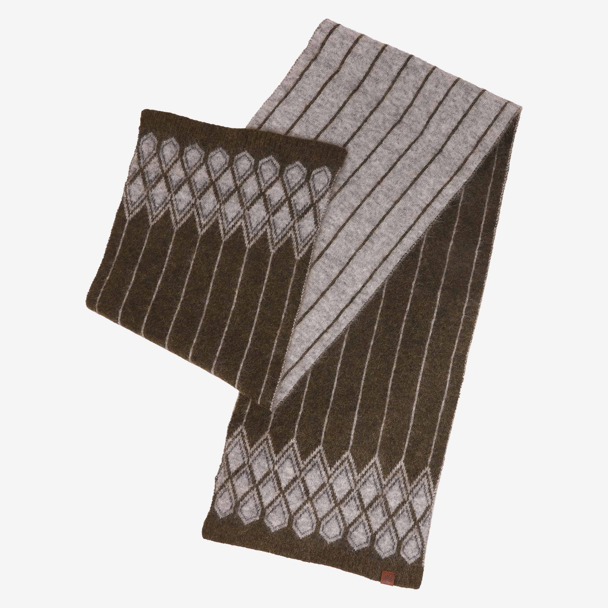 Ásbyrgi mohair wool scarf 