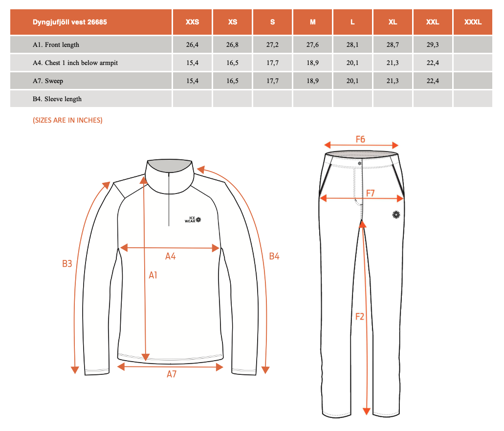 Dyngjufjöll wool Nordic vest 