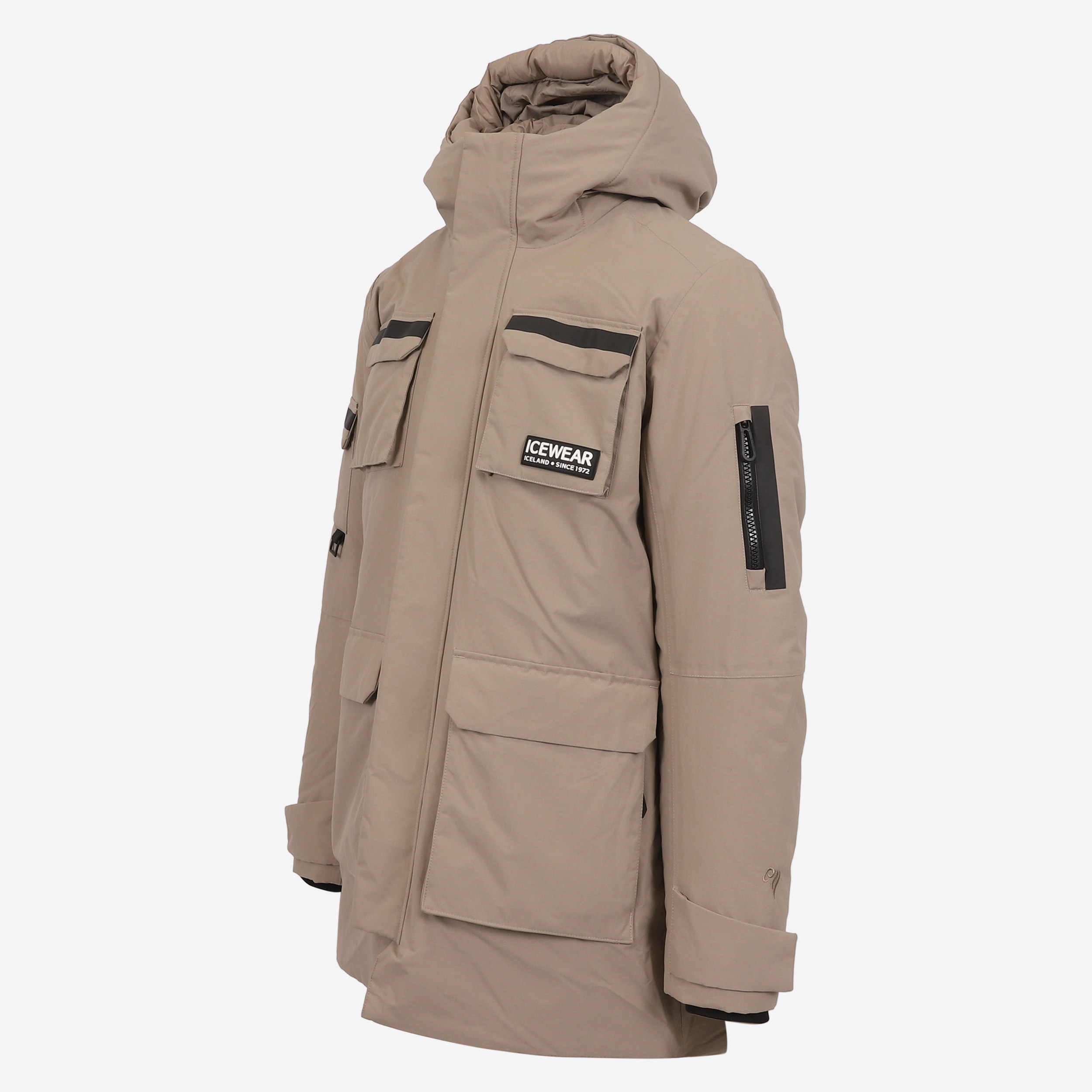 Vatnajökull Mens Wool Fill Coat