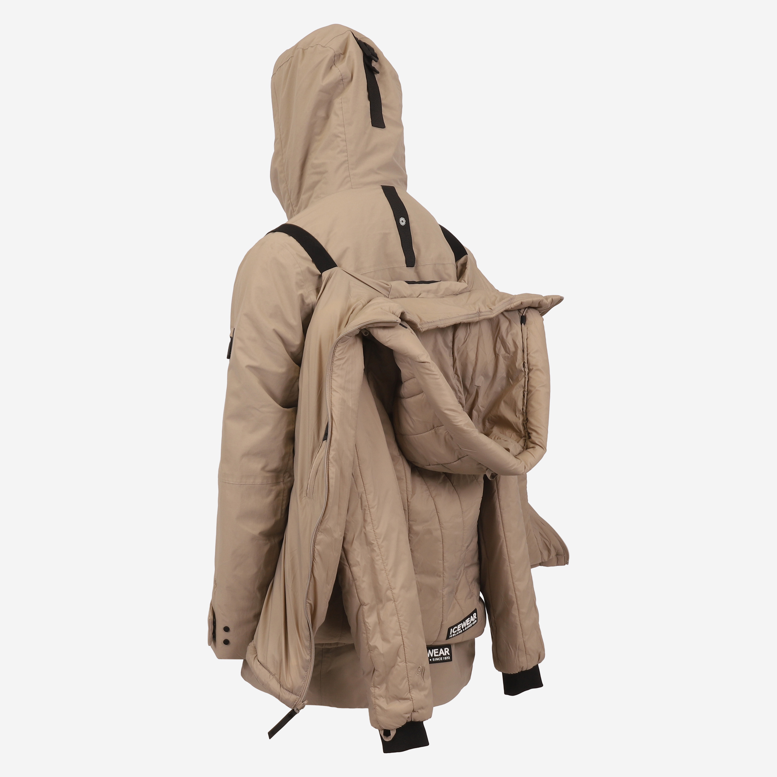 Vatnajökull Mens Wool Fill Coat