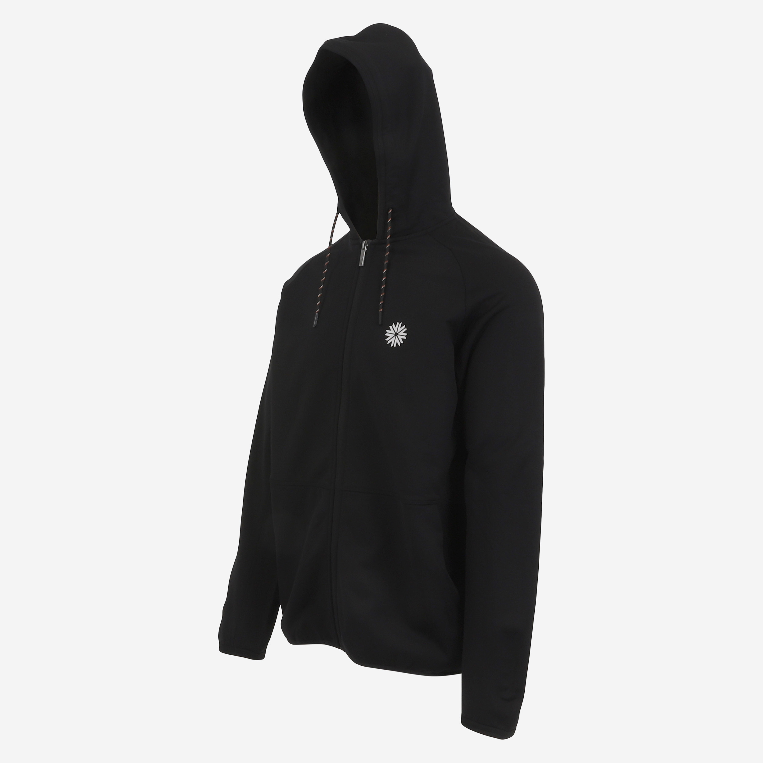 Bergsvík zipped fleece hoodie