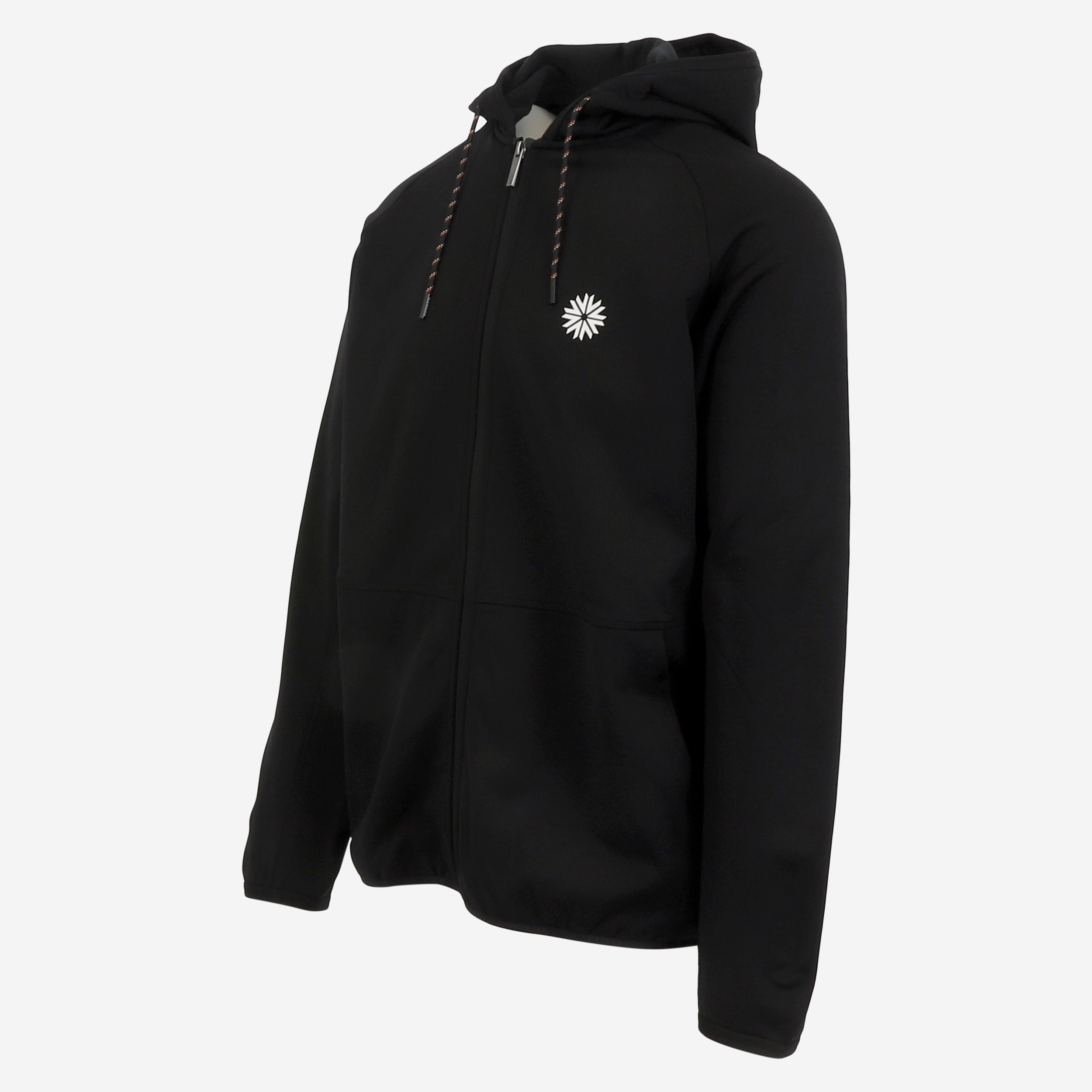 Bergsvík zipped fleece hoodie