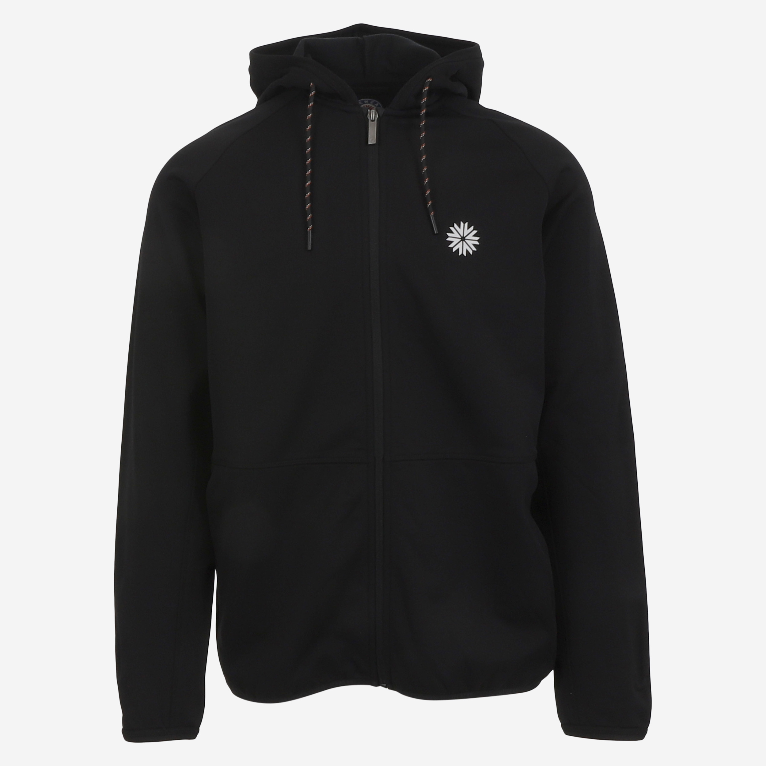 Bergsvík zipped fleece hoodie