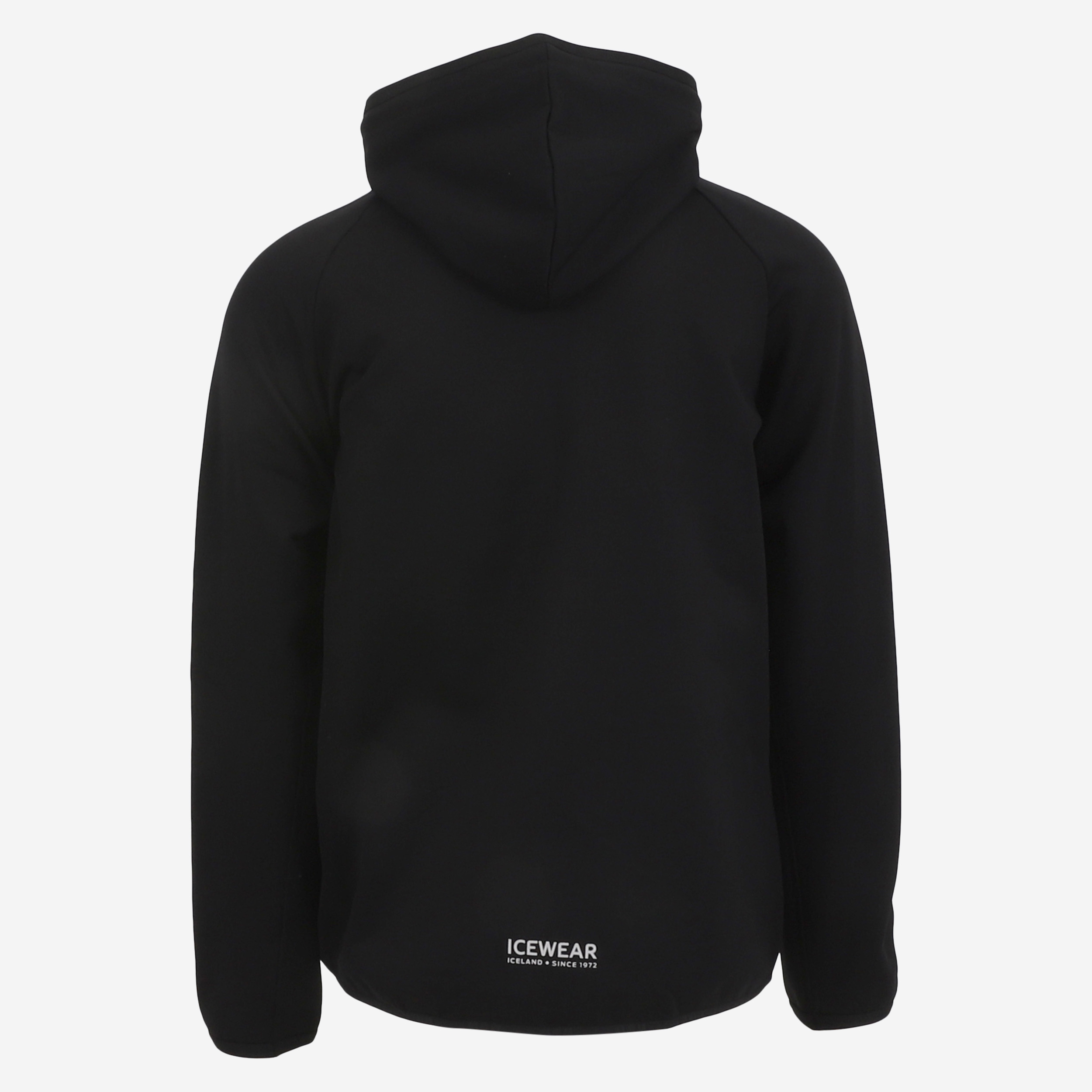 Bergsvík zipped fleece hoodie