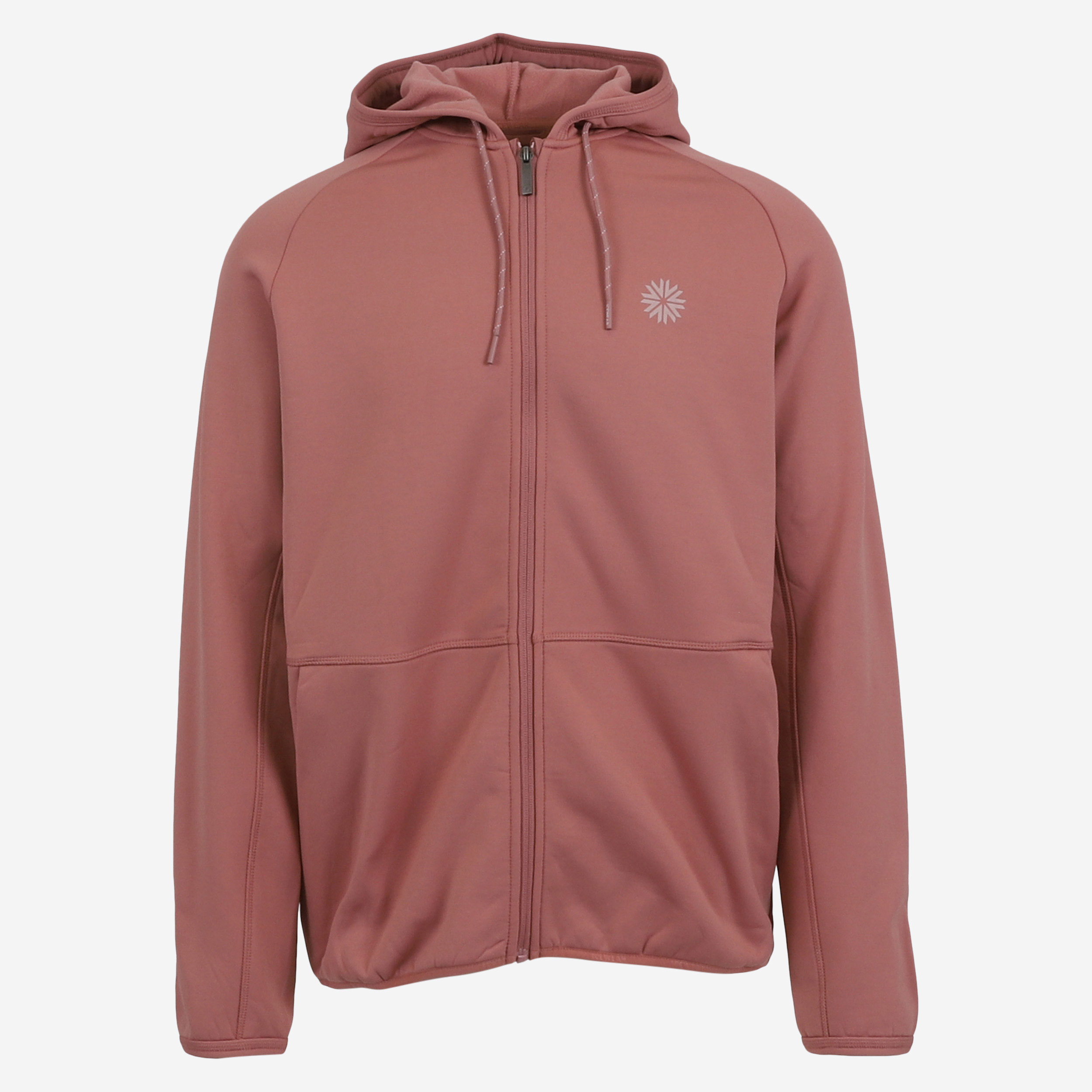 Bergsvík zipped fleece hoodie
