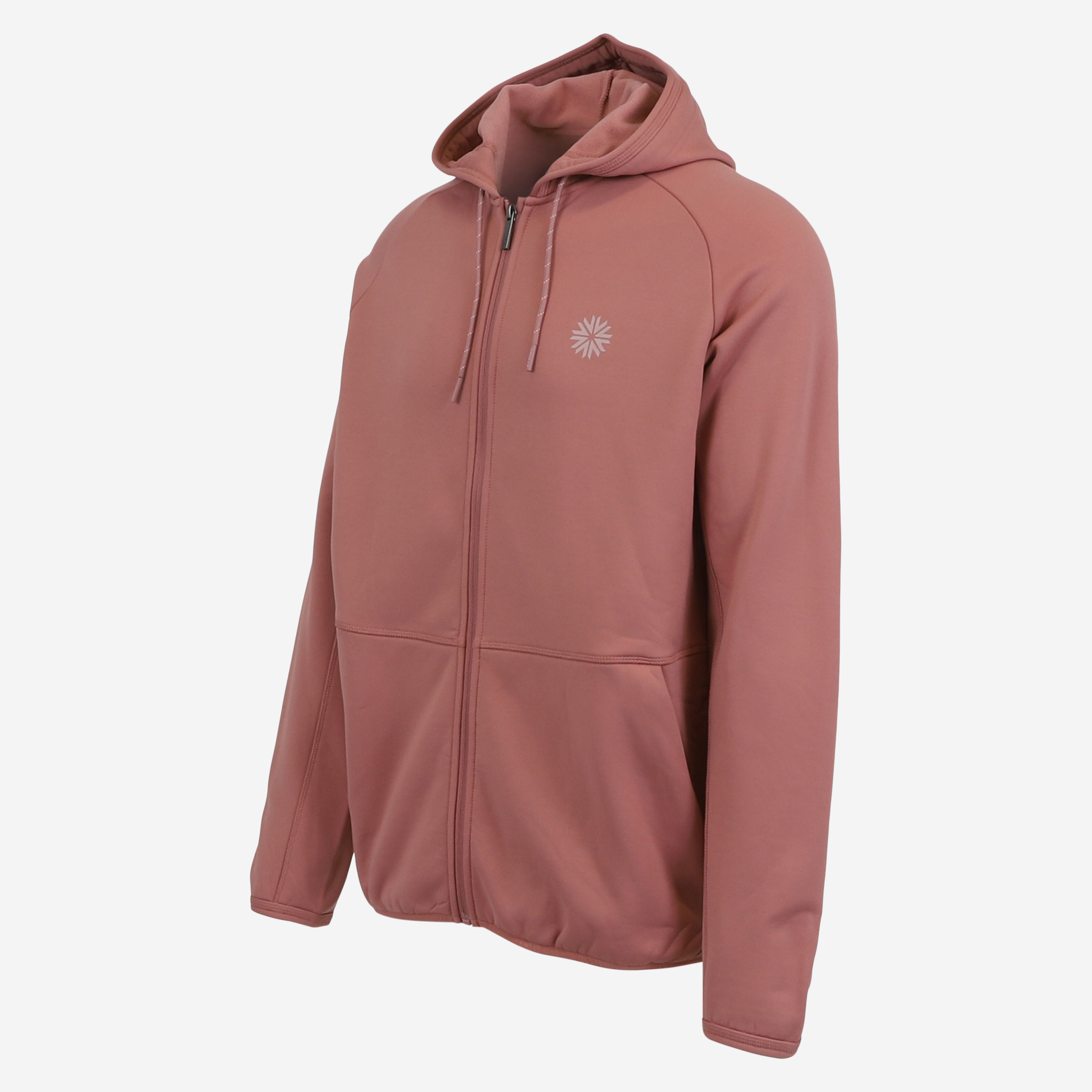 Bergsvík zipped fleece hoodie