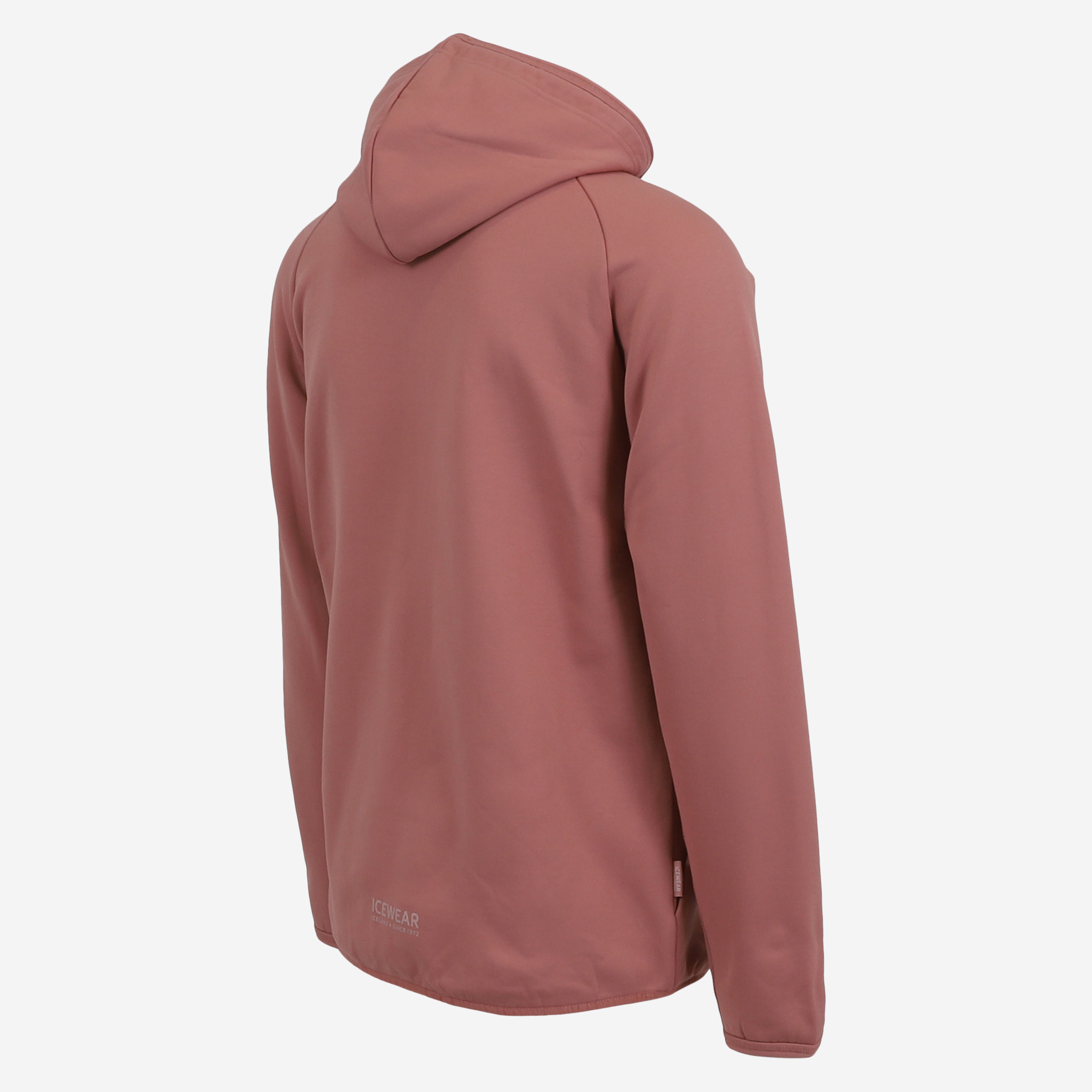 Bergsvík zipped fleece hoodie