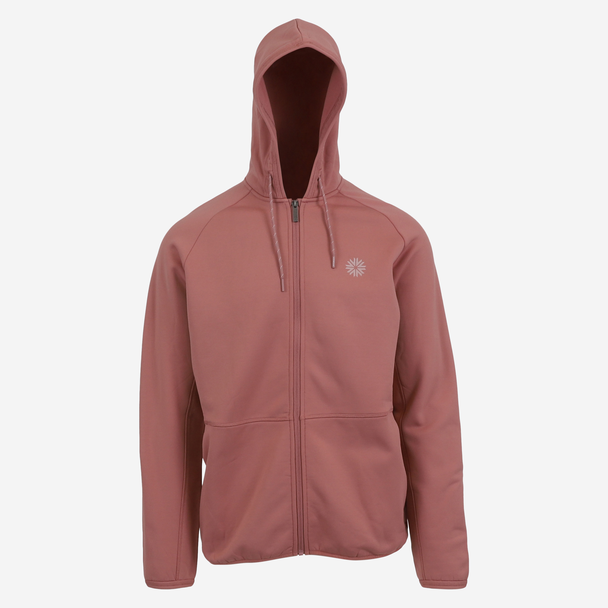 Bergsvík zipped fleece hoodie