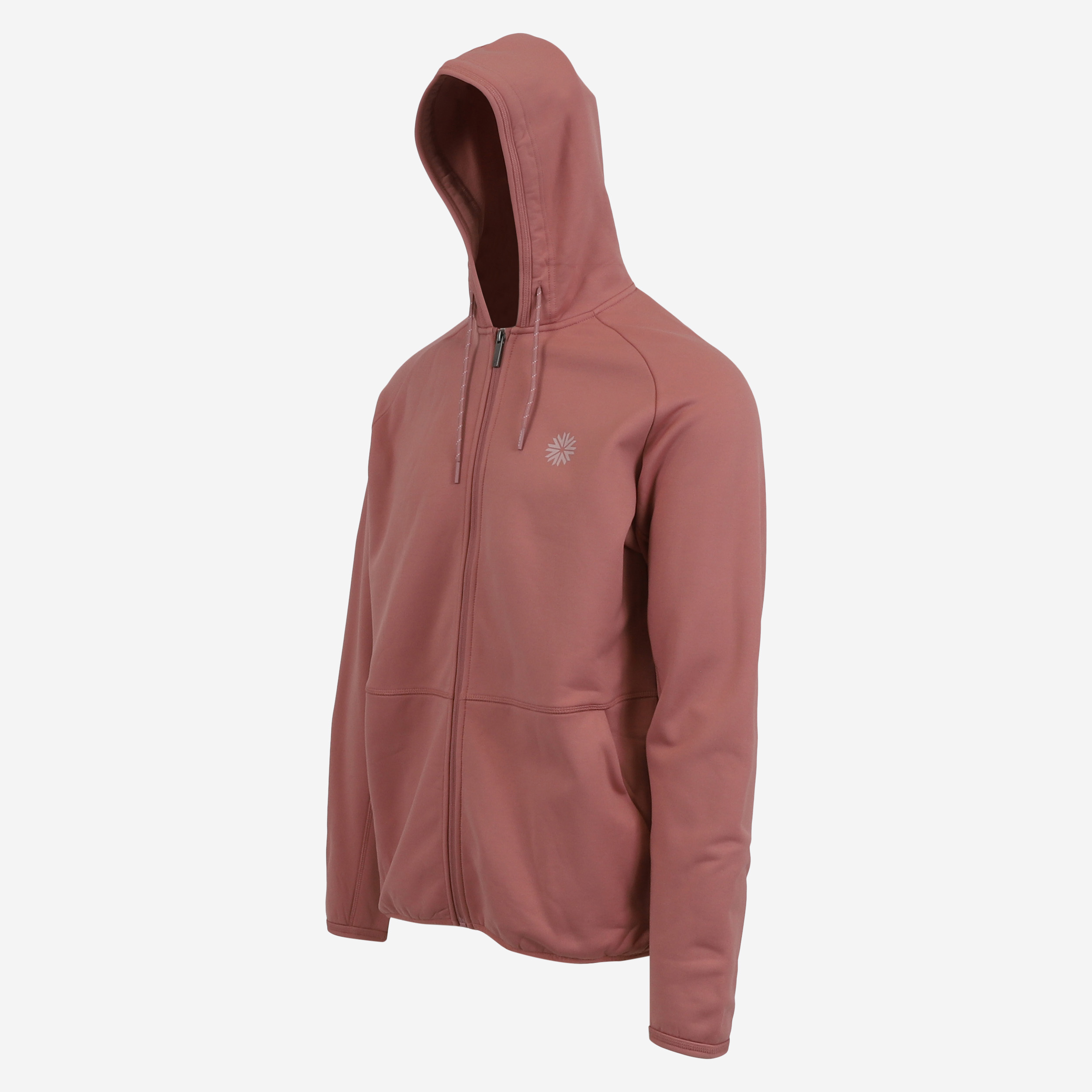 Bergsvík zipped fleece hoodie