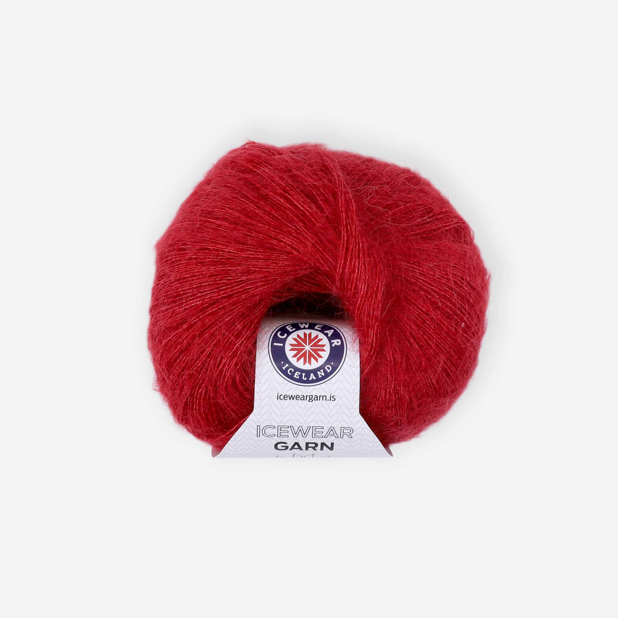 Mohair-Silk knitting yarn