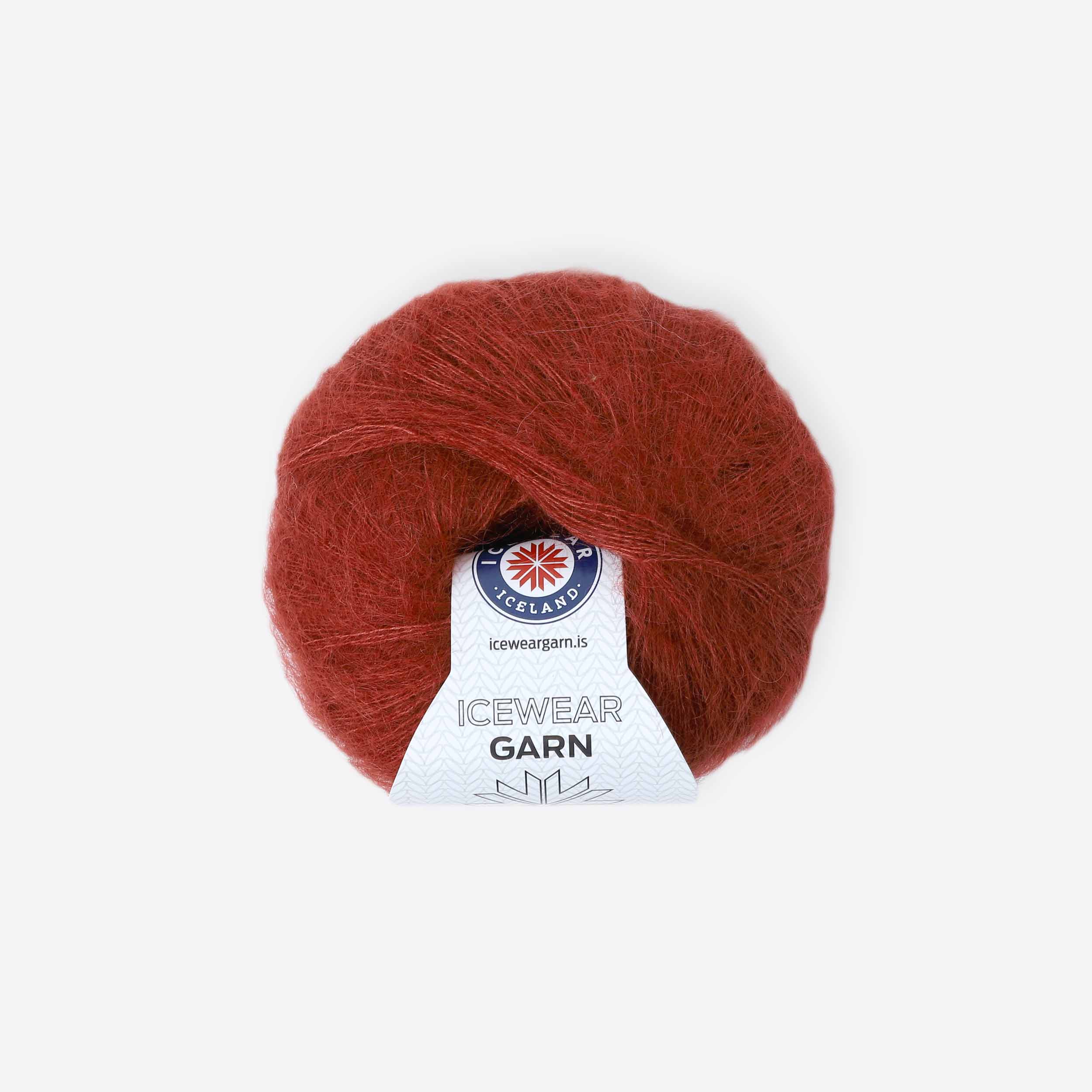 Mohair-Silk knitting yarn