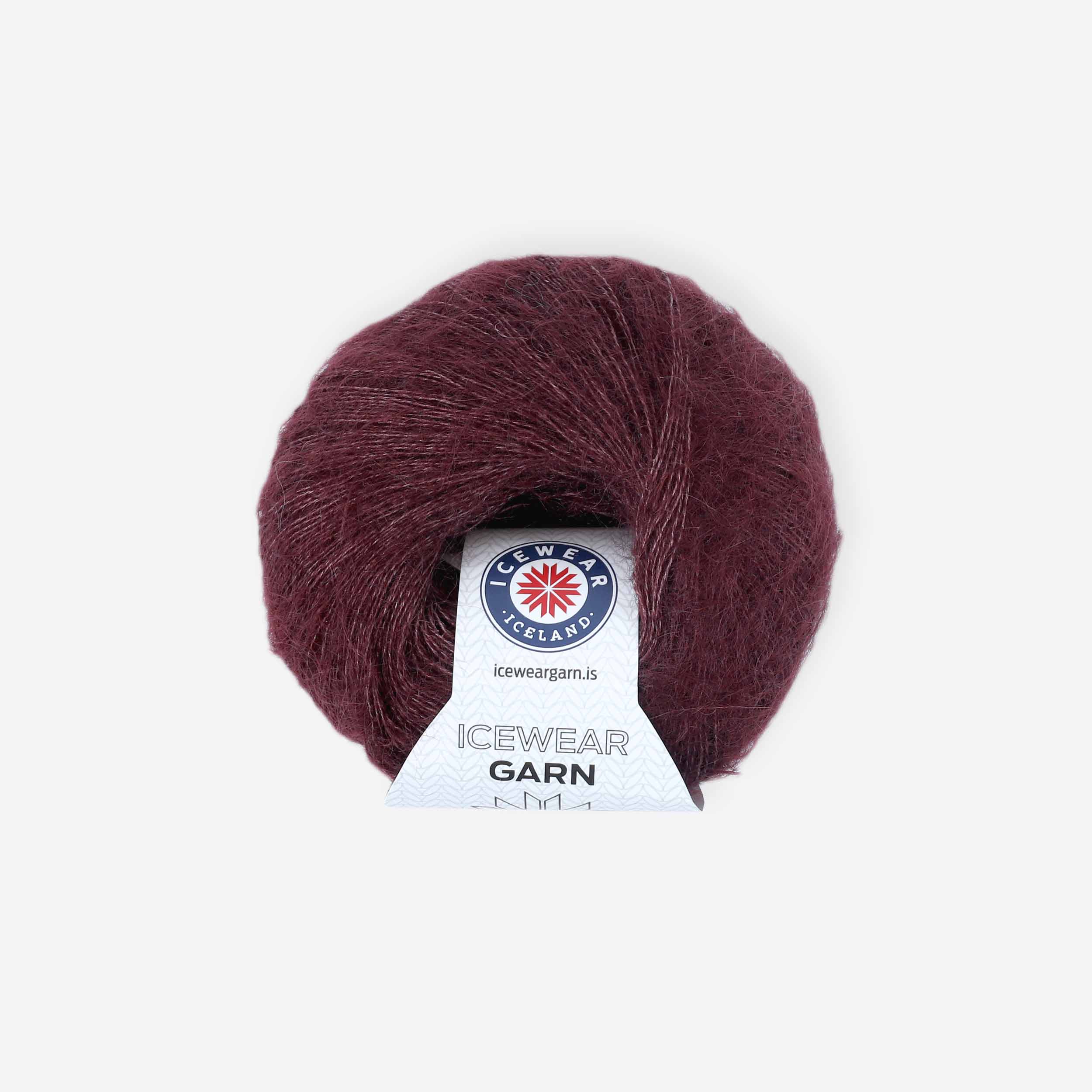 Mohair-Silk knitting yarn