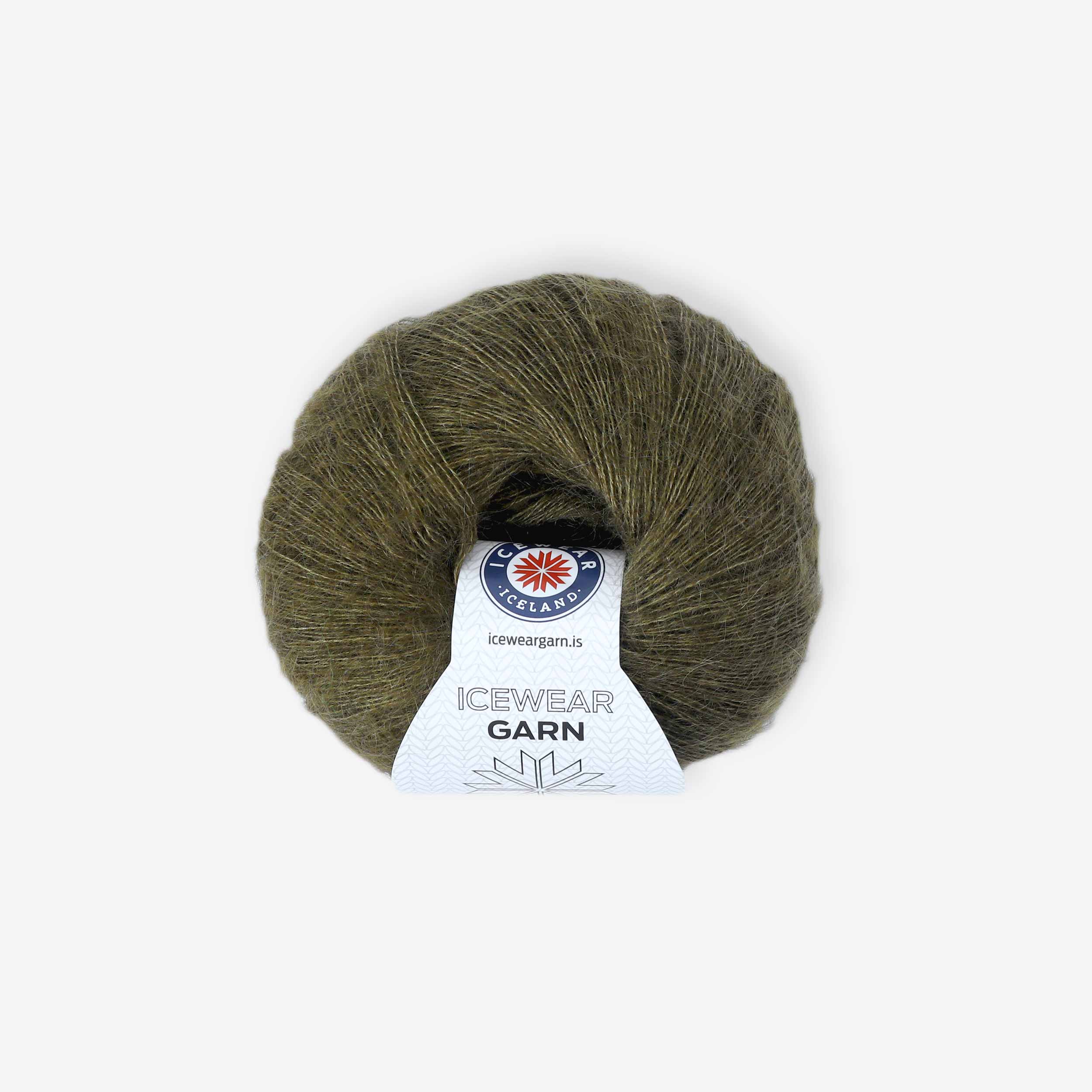 Mohair-Silk knitting yarn