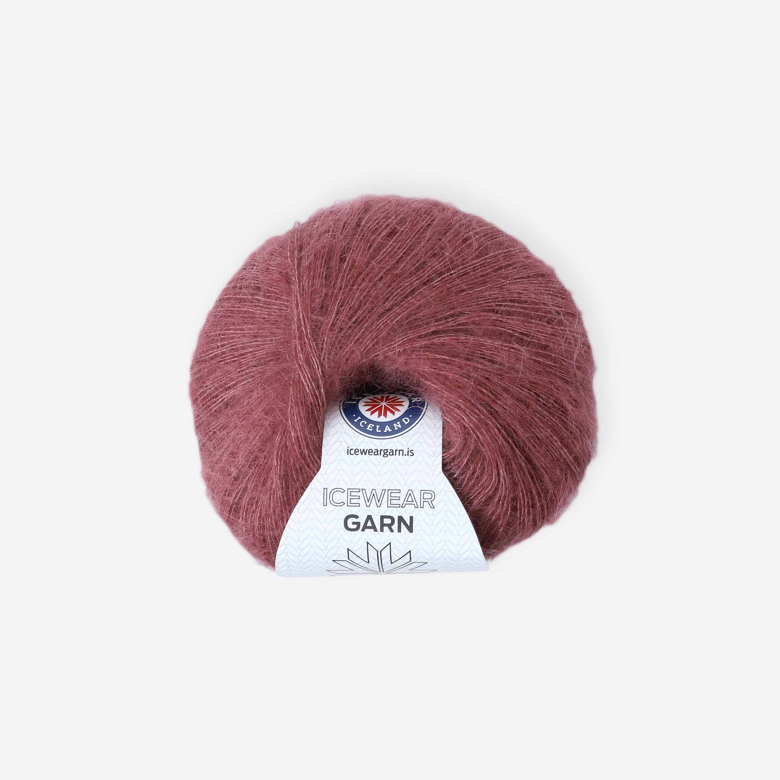 Mohair-Silk knitting yarn