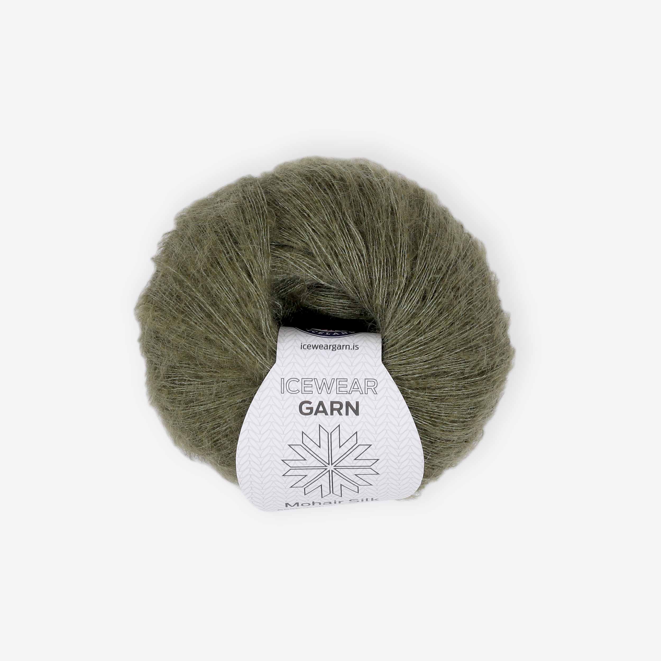 Mohair-Silk knitting yarn