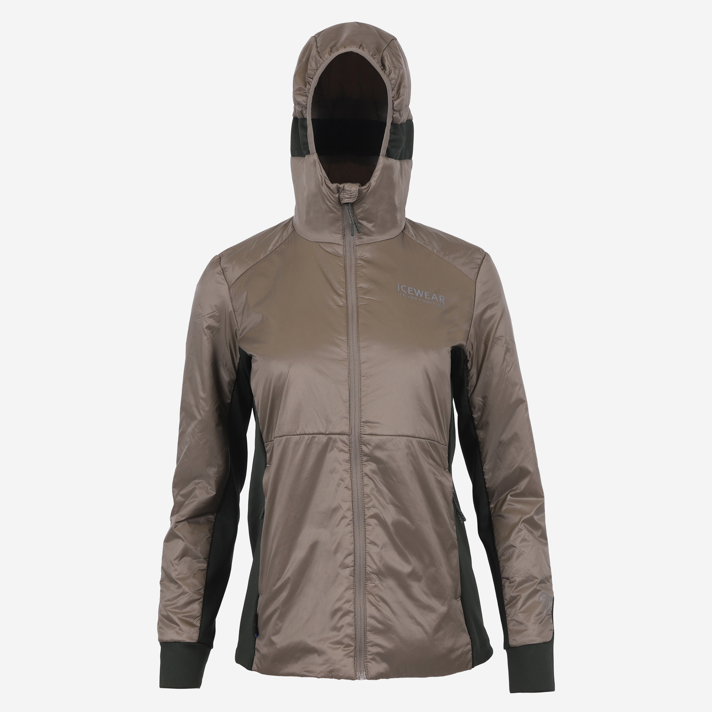BlackSheep women´s hooded jackets Icelandic wool padding