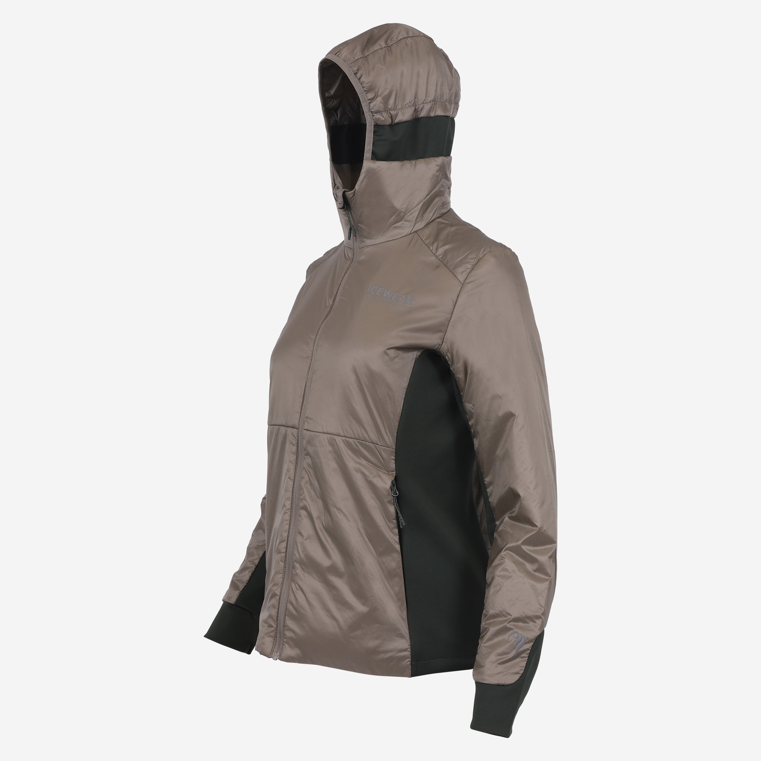 BlackSheep women´s hooded jackets Icelandic wool padding