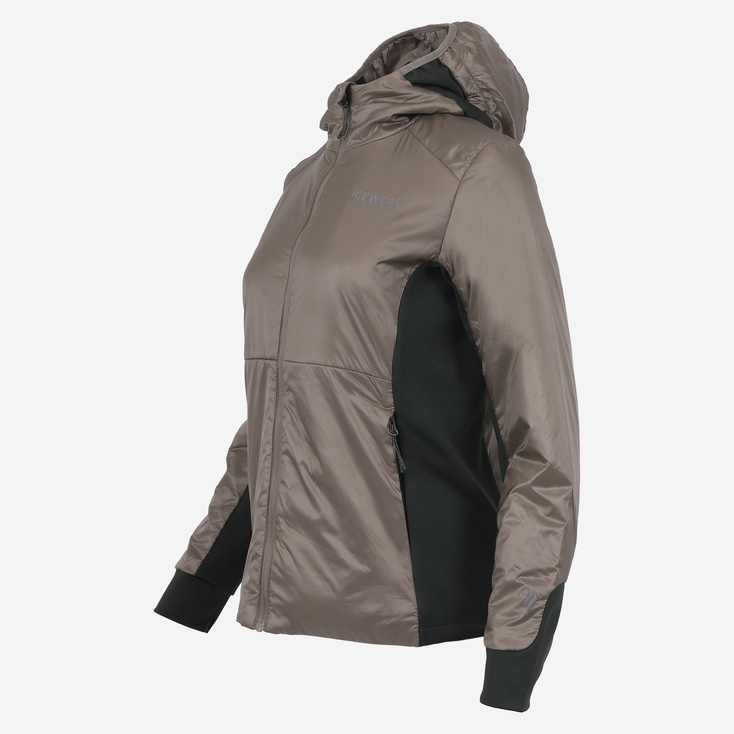 BlackSheep women´s hooded jackets Icelandic wool padding