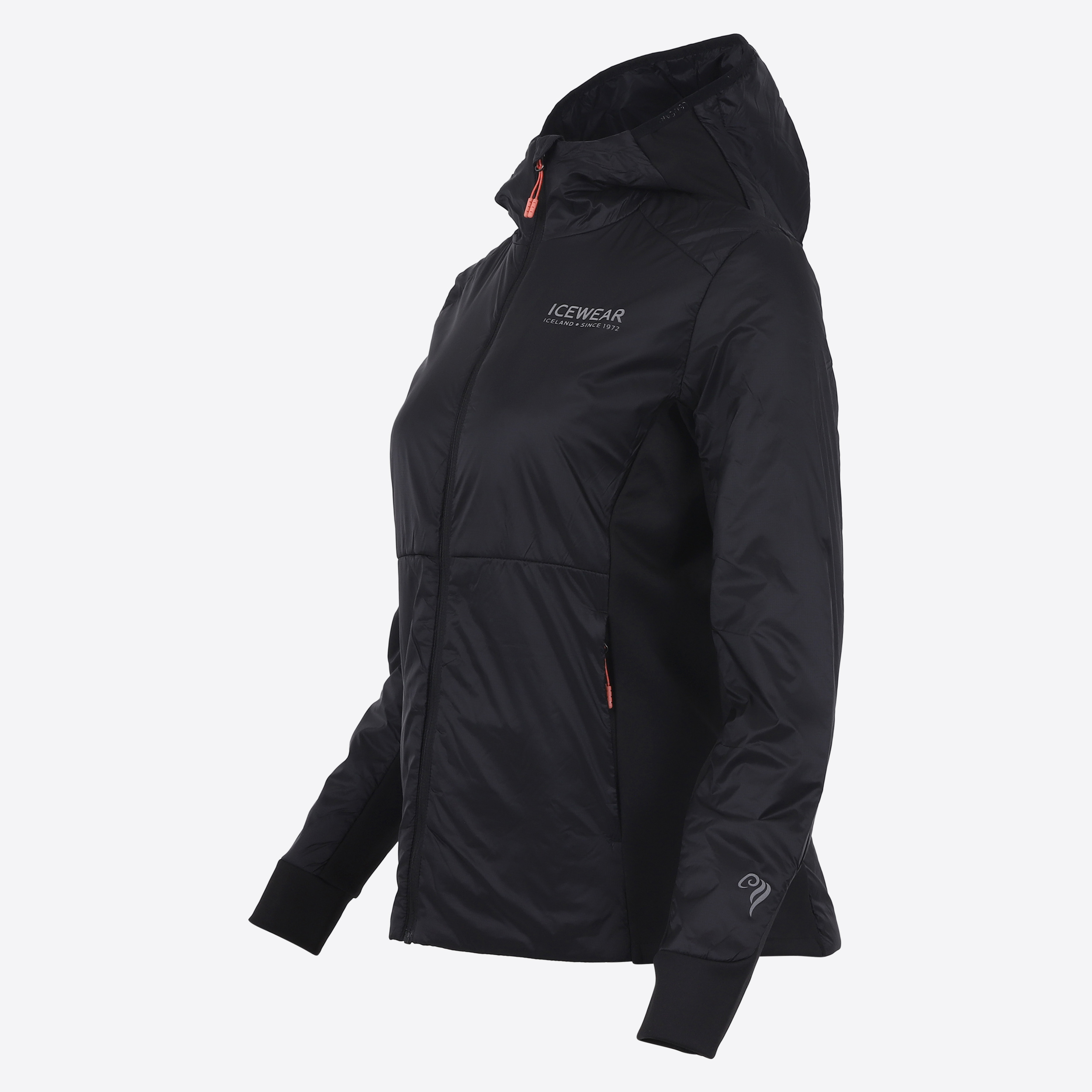 BlackSheep women´s hooded jacket Icelandic wool filling