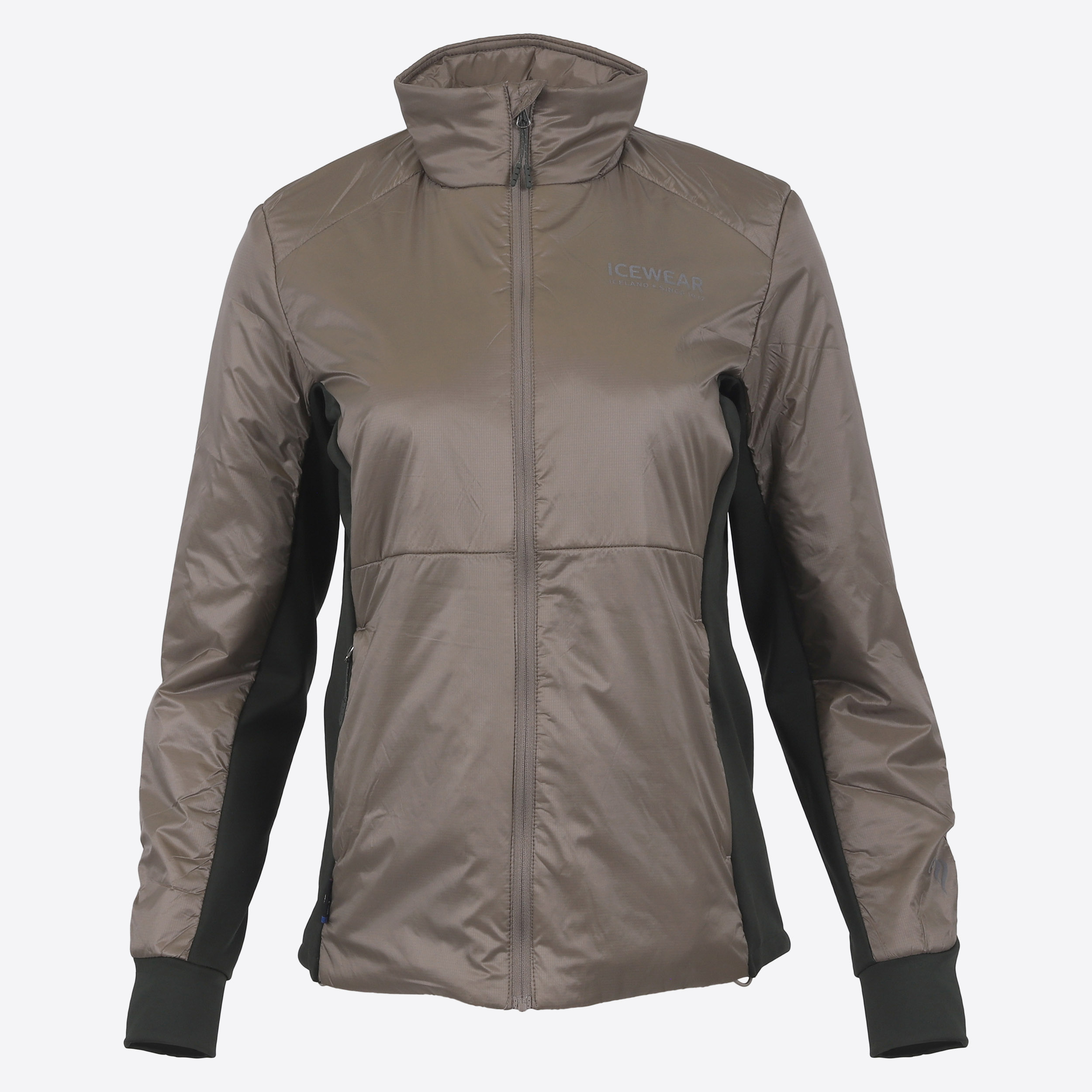 BlackSheep Veste femme avec rembourrage en laine islandaise