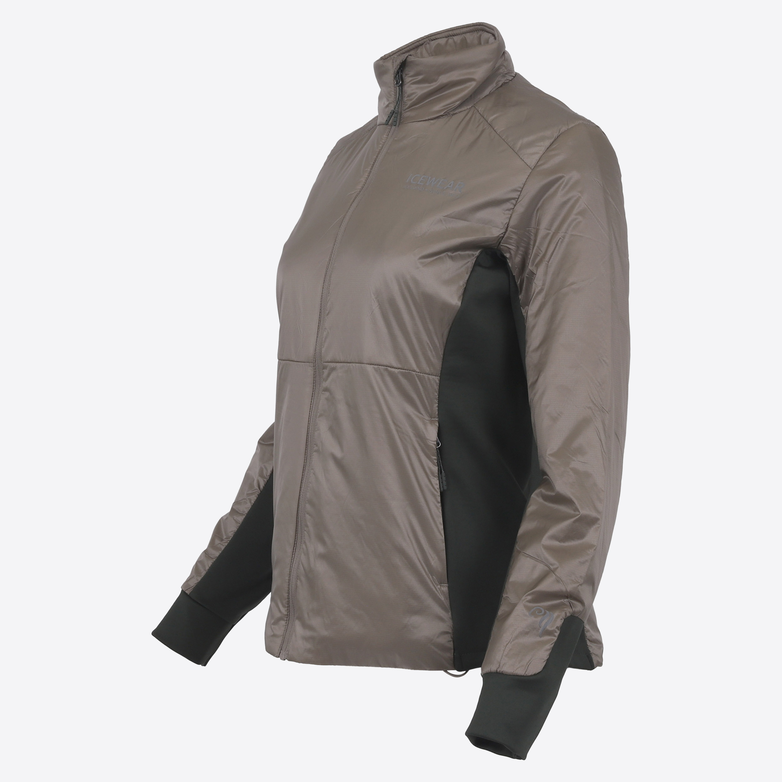 BlackSheep Veste femme avec rembourrage en laine islandaise