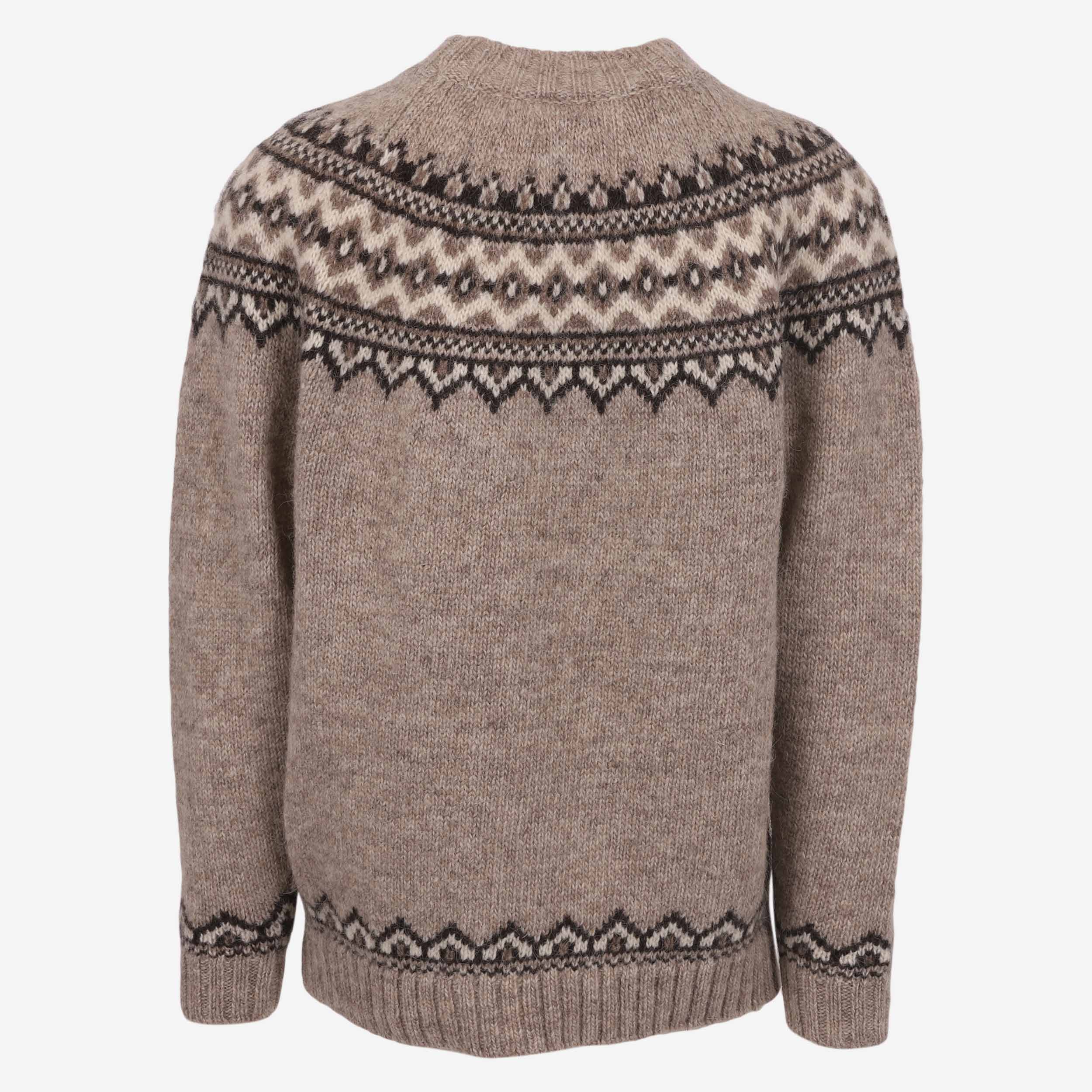 Brynjudalur Klassischer Pullover aus isländischer Wolle