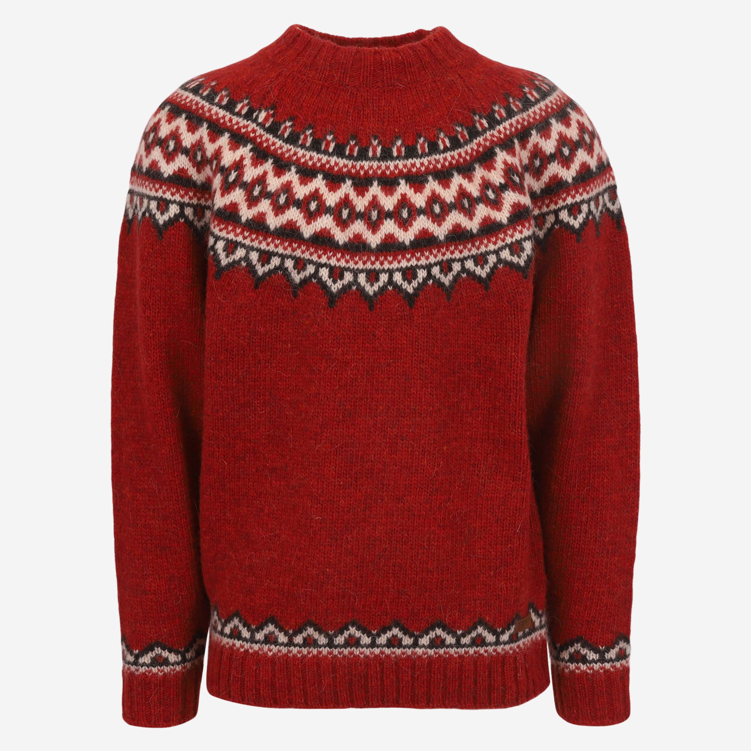 Brynjudalur Icelandic wool knitted classic sweater